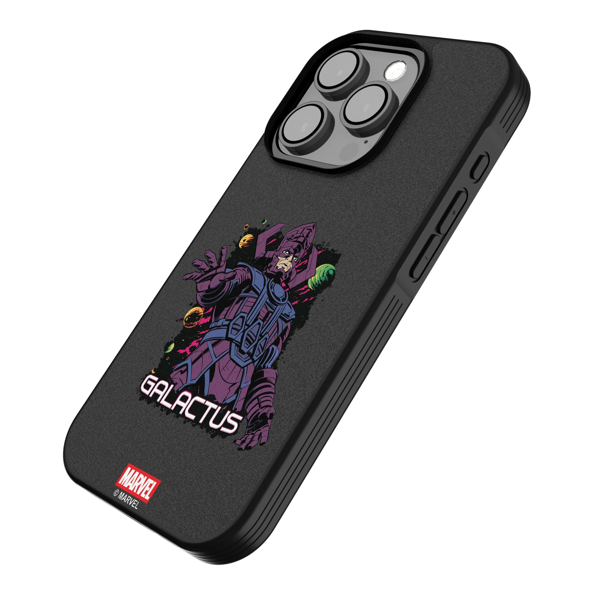 Marvel Galactus Badge iPhone Bump Phone Case for Apple iPhone - Isometric View