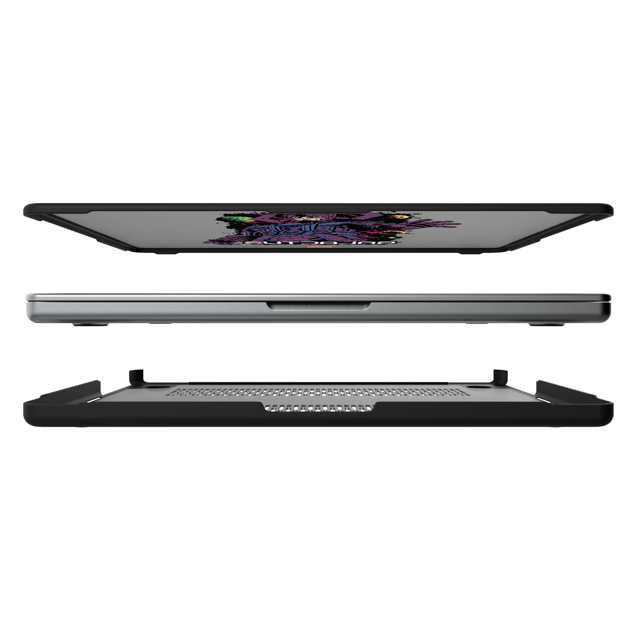 Marvel Galactus Badge MacBook Laptop Case for Apple MacBook#Device_MacBook Pro (14-inch, 2021) / MacBook Pro (14-inch, 2023) / MacBook Pro (14-inch, 2024)