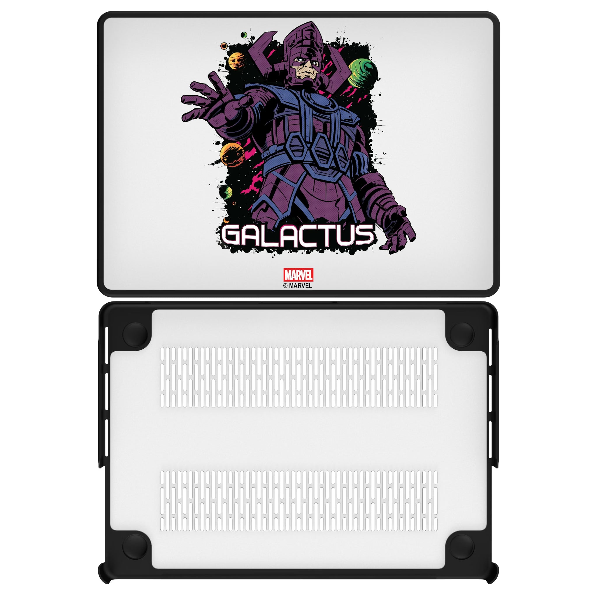 Marvel Galactus Badge MacBook Laptop Case for Apple MacBook#Device_MacBook Pro (14-inch, 2021) / MacBook Pro (14-inch, 2023) / MacBook Pro (14-inch, 2024)
