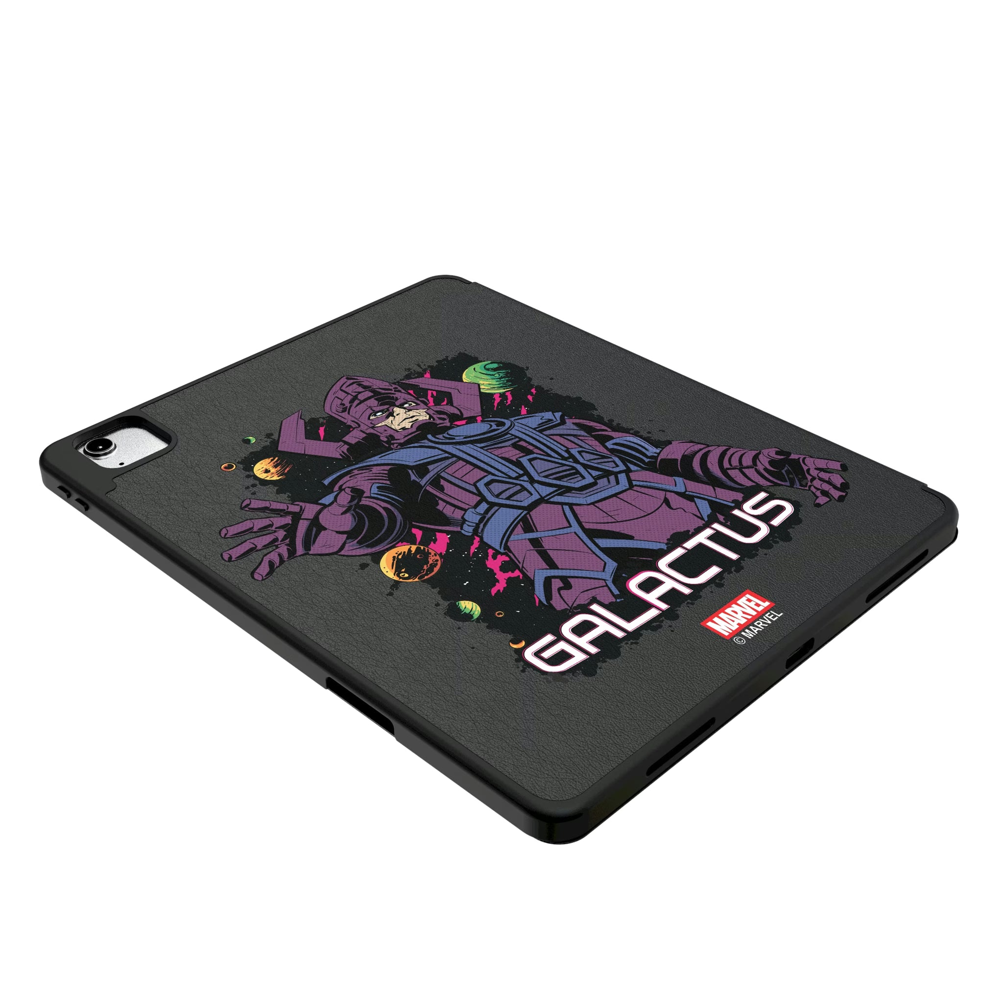 Marvel Galactus Badge iPad Tablet Case for Apple iPad - Isometric View