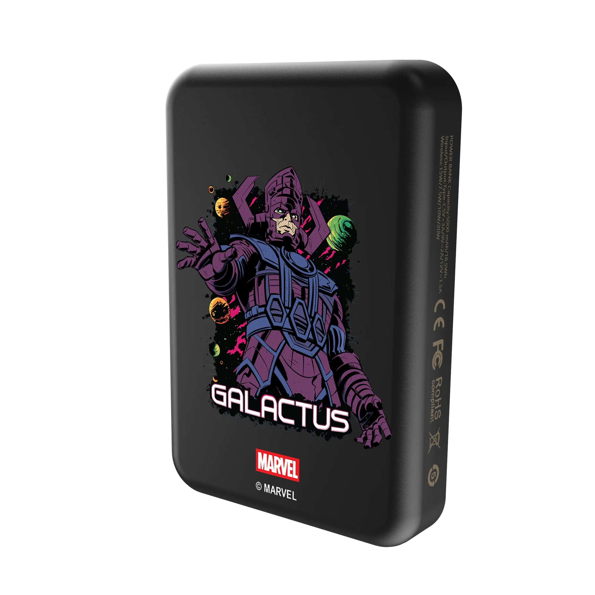 Marvel Galactus Badge Wireless Mag Power Bank