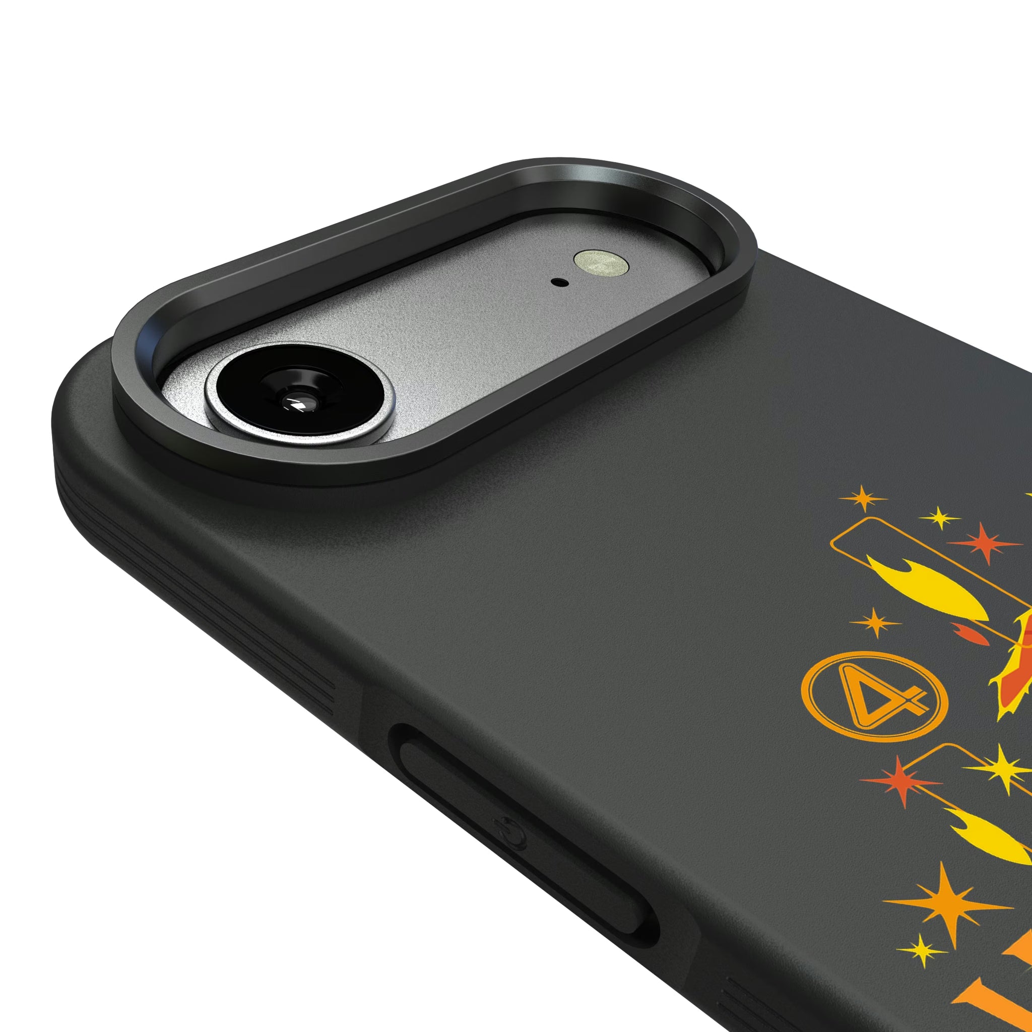 Marvel Human Torch Badge iPhone Bump Phone Case for Apple iPhone - Detail#Device_iPhone Air