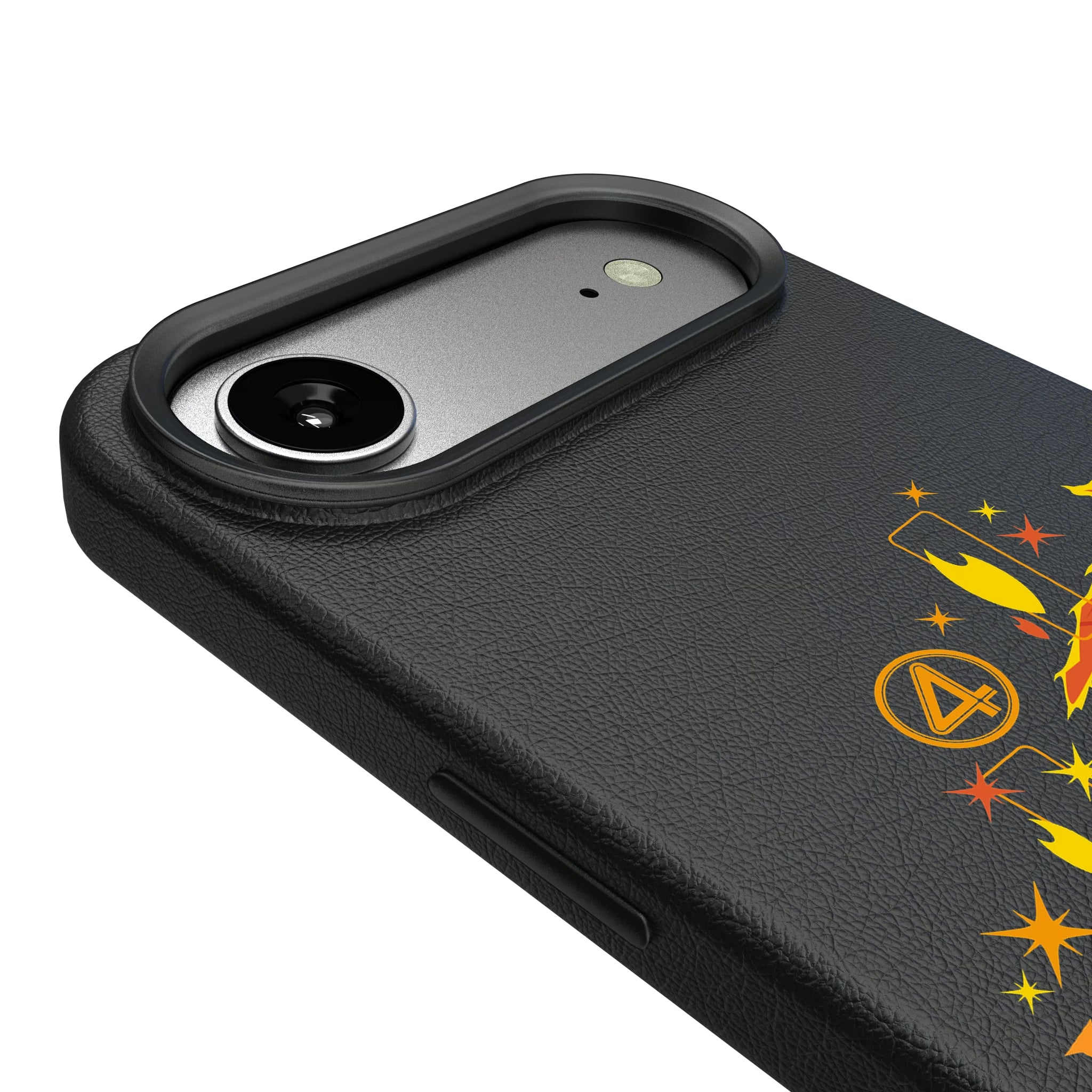 Marvel Human Torch Badge iPhone MagSafe Compatible Phone Case for Apple iPhone - Detail#Device_iPhone Air