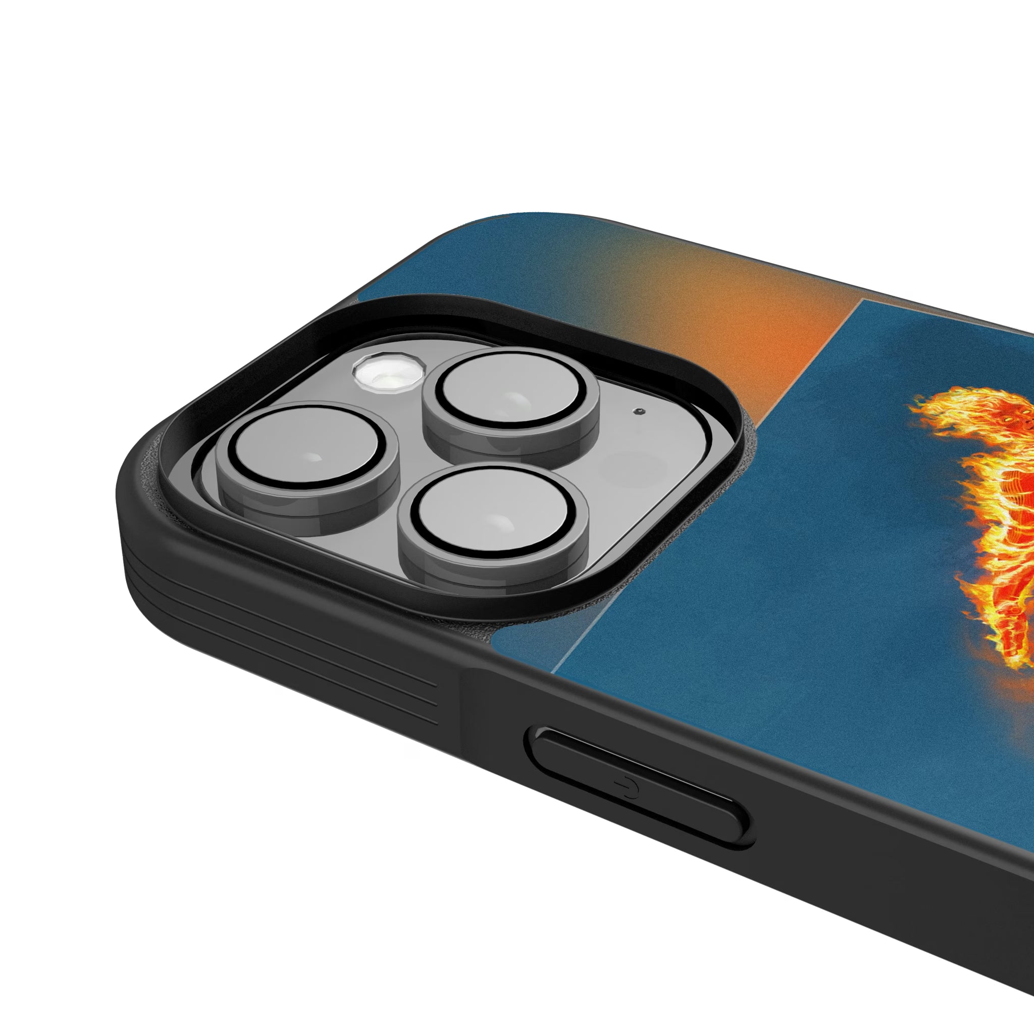 Marvel Human Torch Cover Art iPhone Bump Phone Case for Apple iPhone - Detail