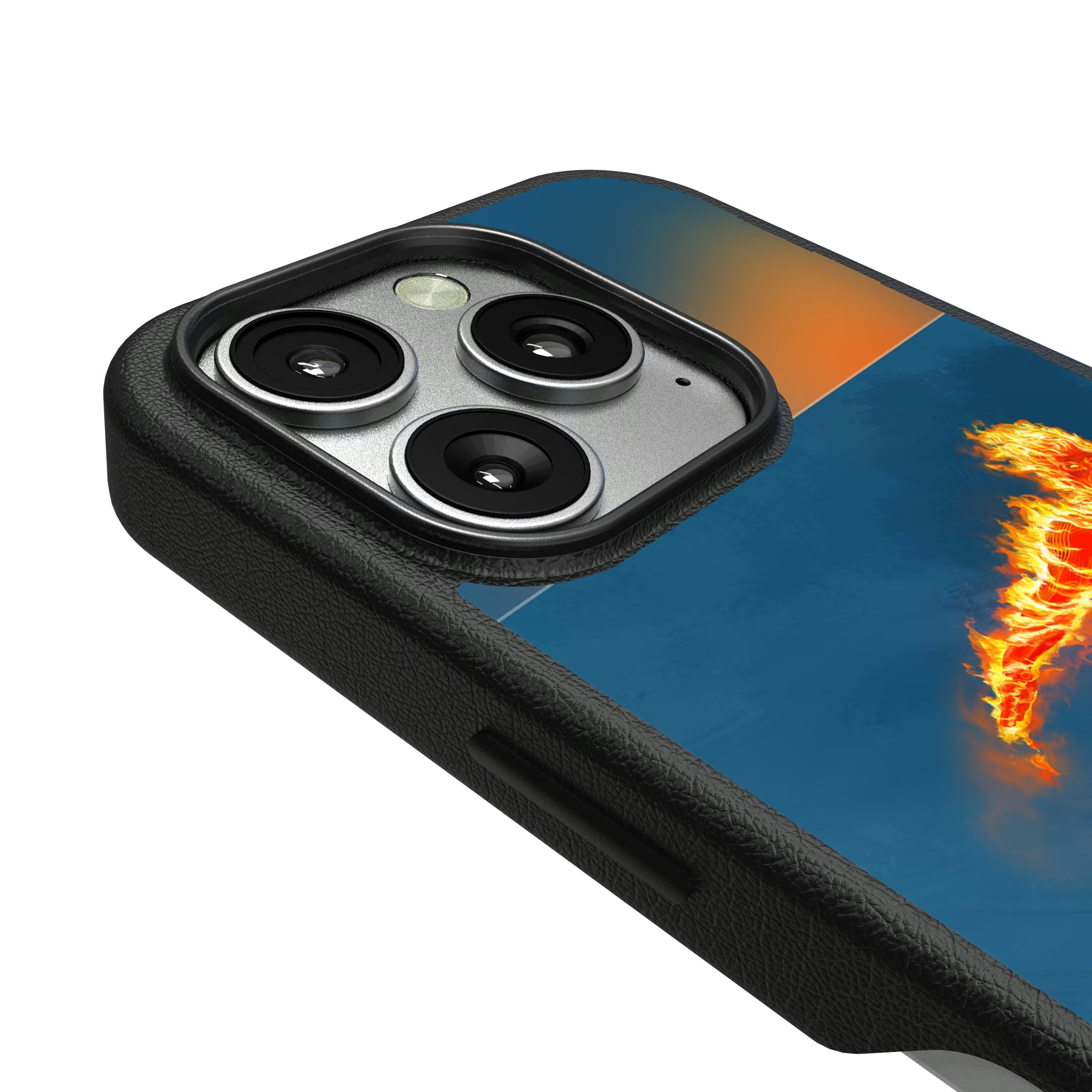 Marvel Human Torch Cover Art iPhone MagSafe Compatible Phone Case for Apple iPhone - Detail