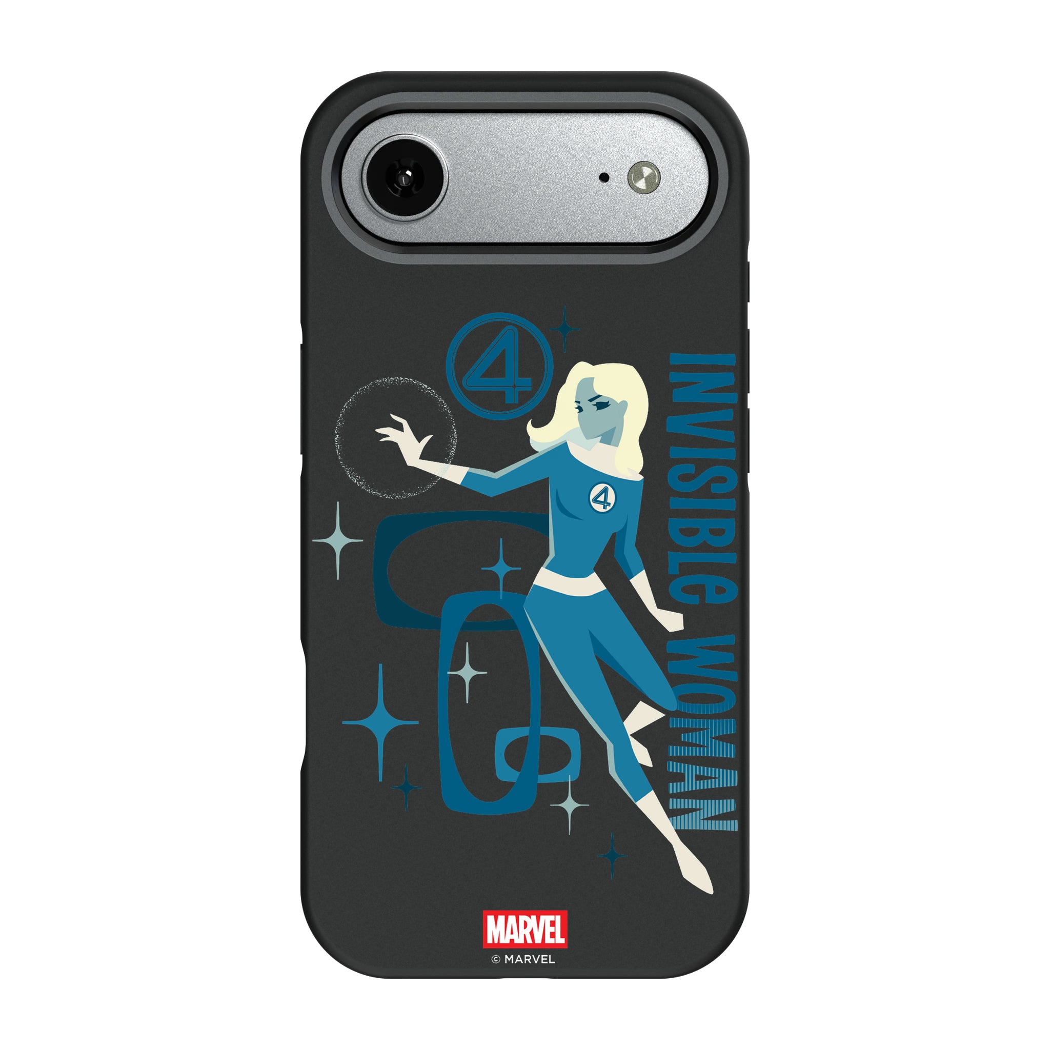 Marvel Invisible Woman Badge iPhone Bump Phone Case for Apple iPhone#Device_iPhone Air