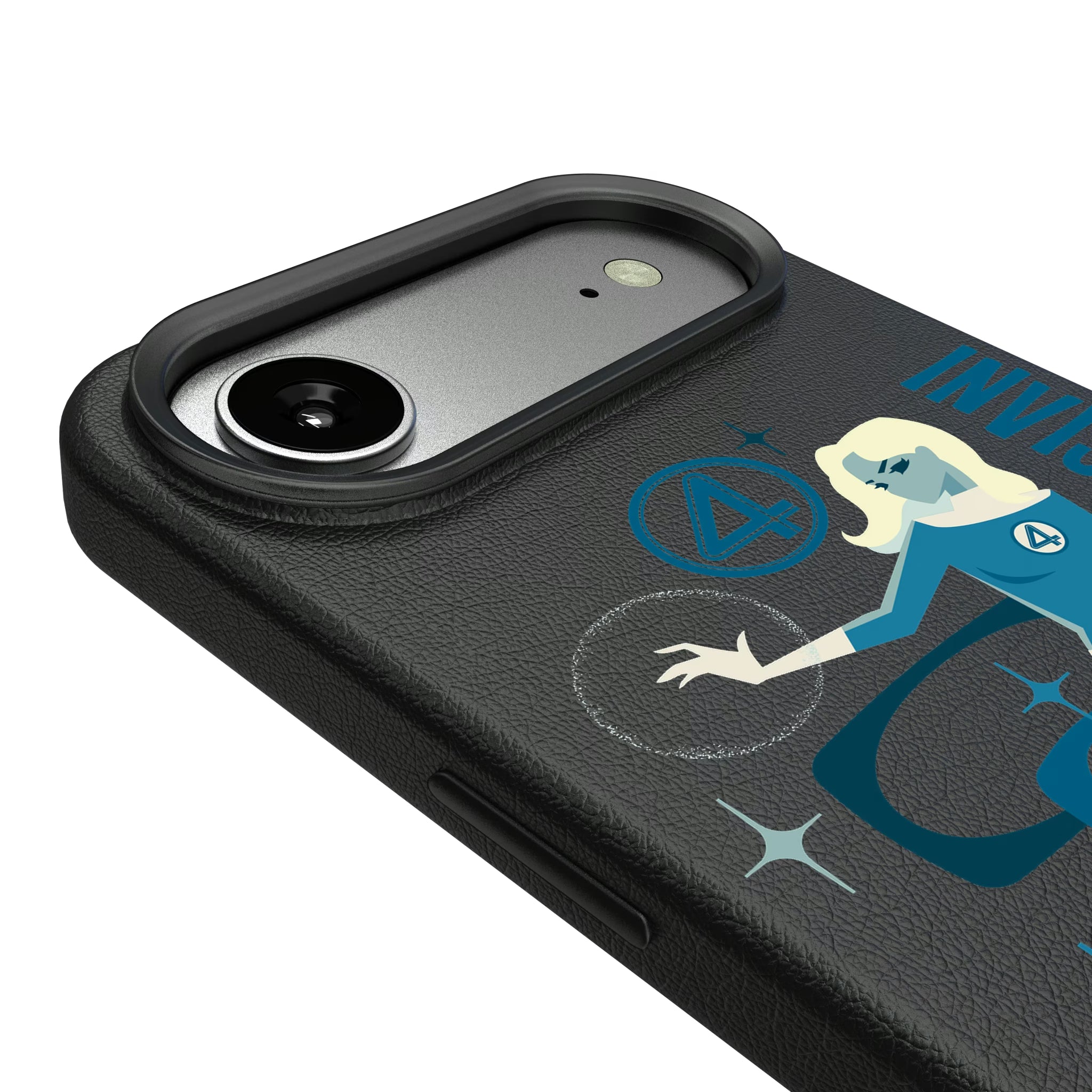 Marvel Invisible Woman Badge iPhone MagSafe Compatible Phone Case for Apple iPhone - Detail#Device_iPhone Air