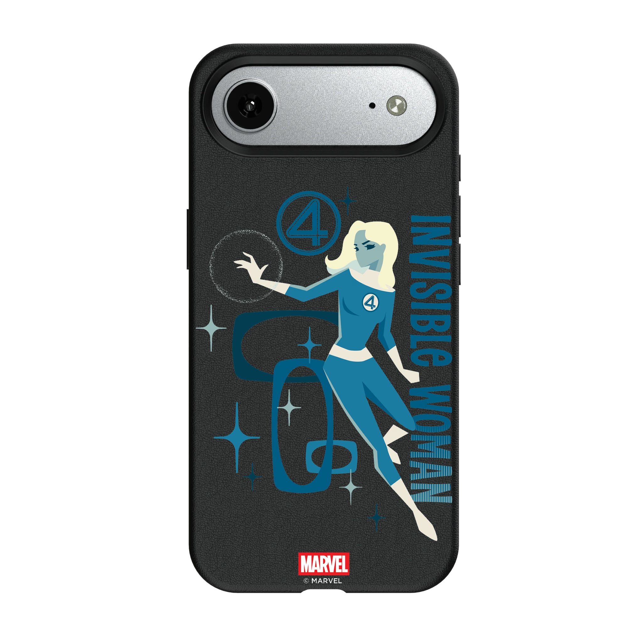 Marvel Invisible Woman Badge iPhone MagSafe Compatible Phone Case for Apple iPhone#Device_iPhone Air