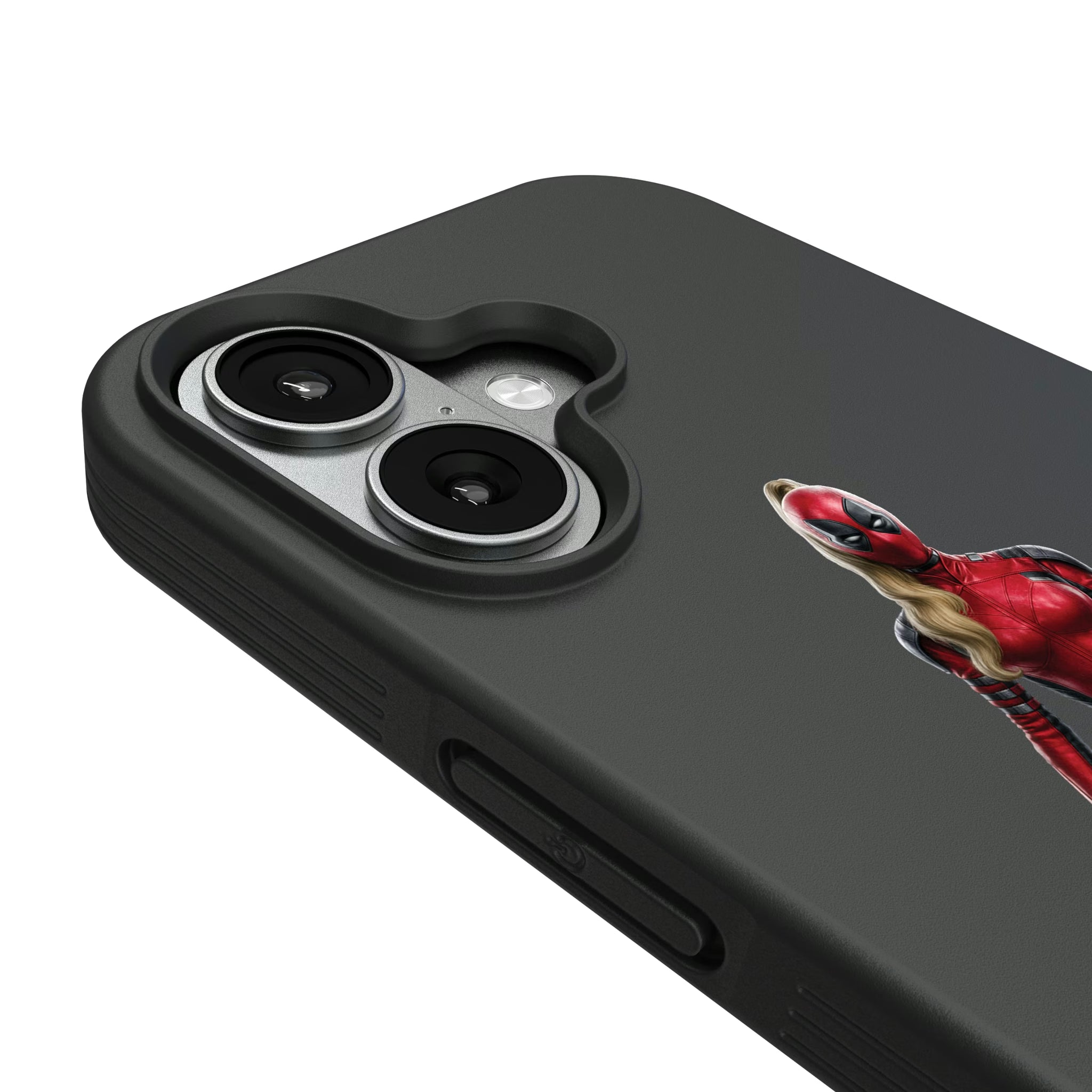 Marvel Ladypool Badge iPhone Bump Phone Case for Apple iPhone - Detail#Device_iPhone 17