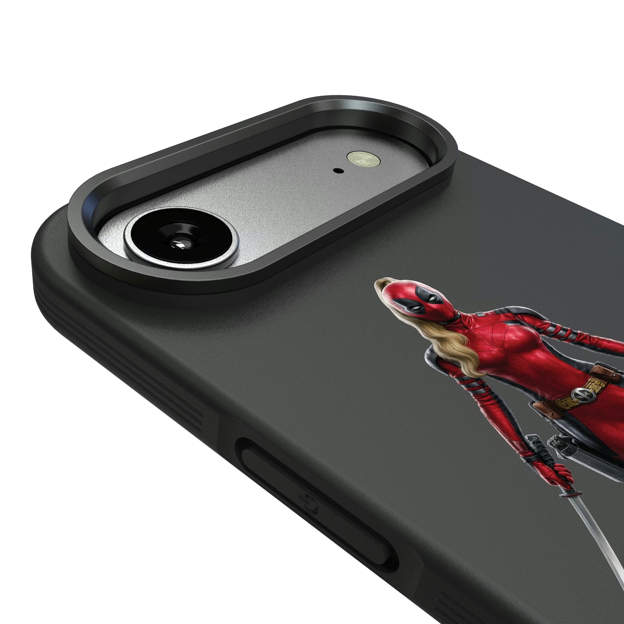 Marvel Ladypool Badge iPhone Bump Phone Case for Apple iPhone - Detail#Device_iPhone Air