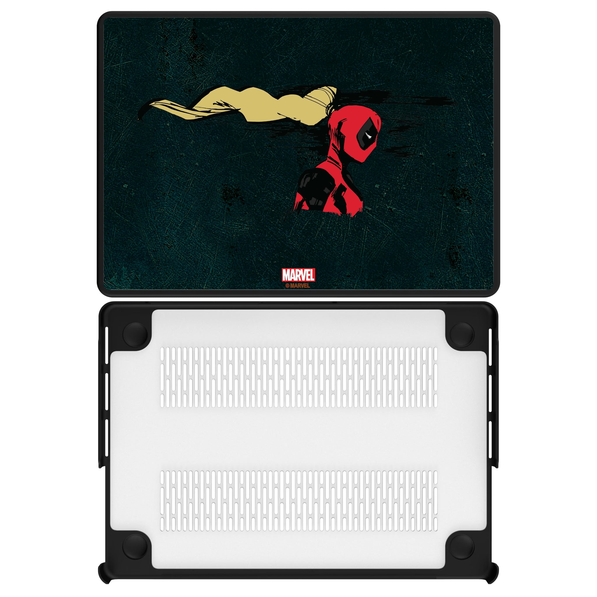 Marvel Ladypool Badge MacBook Laptop Case for Apple MacBook#Device_MacBook Pro (14-inch, 2021) / MacBook Pro (14-inch, 2023) / MacBook Pro (14-inch, 2024)