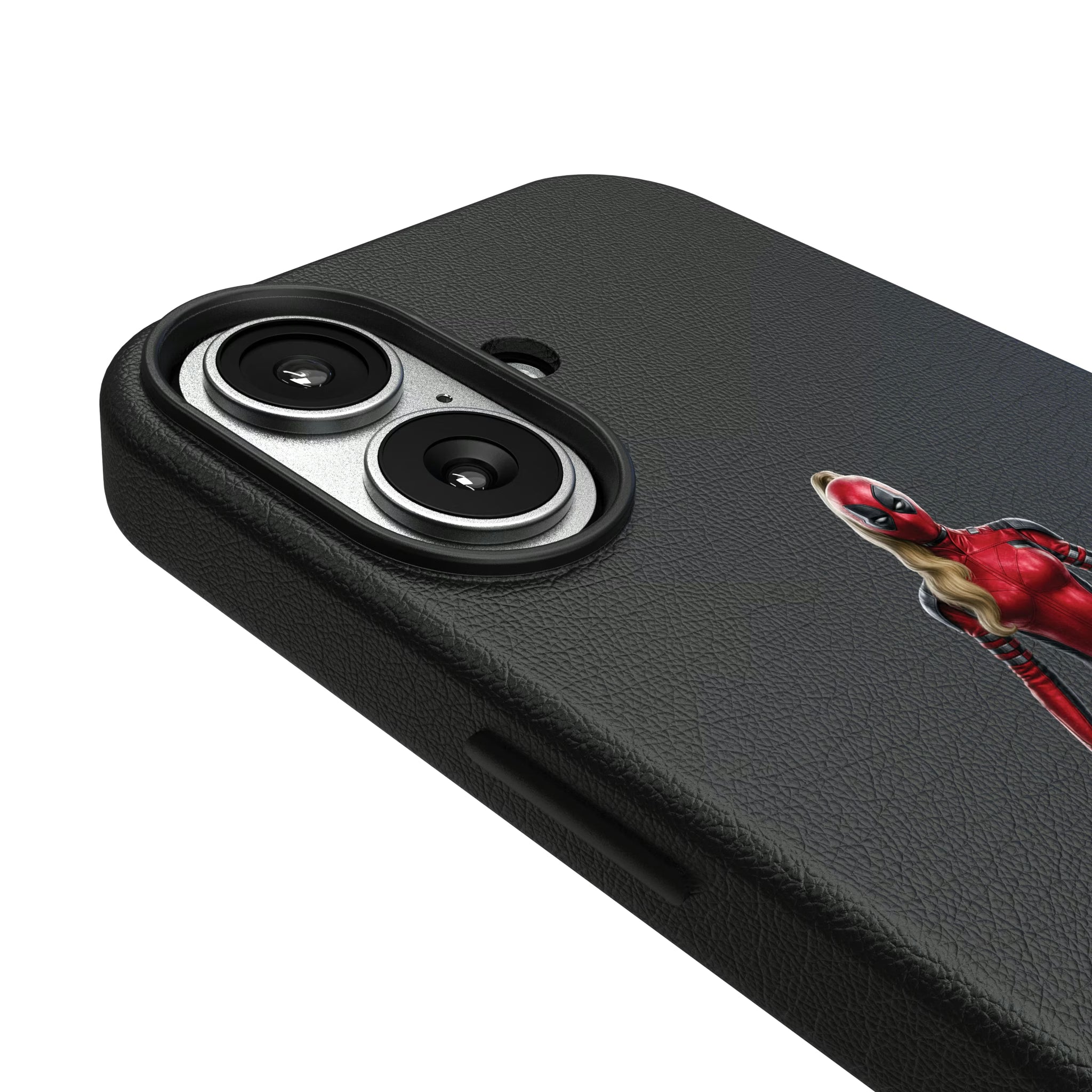 Marvel Ladypool Badge iPhone MagSafe Compatible Phone Case for Apple iPhone - Detail#Device_iPhone 17