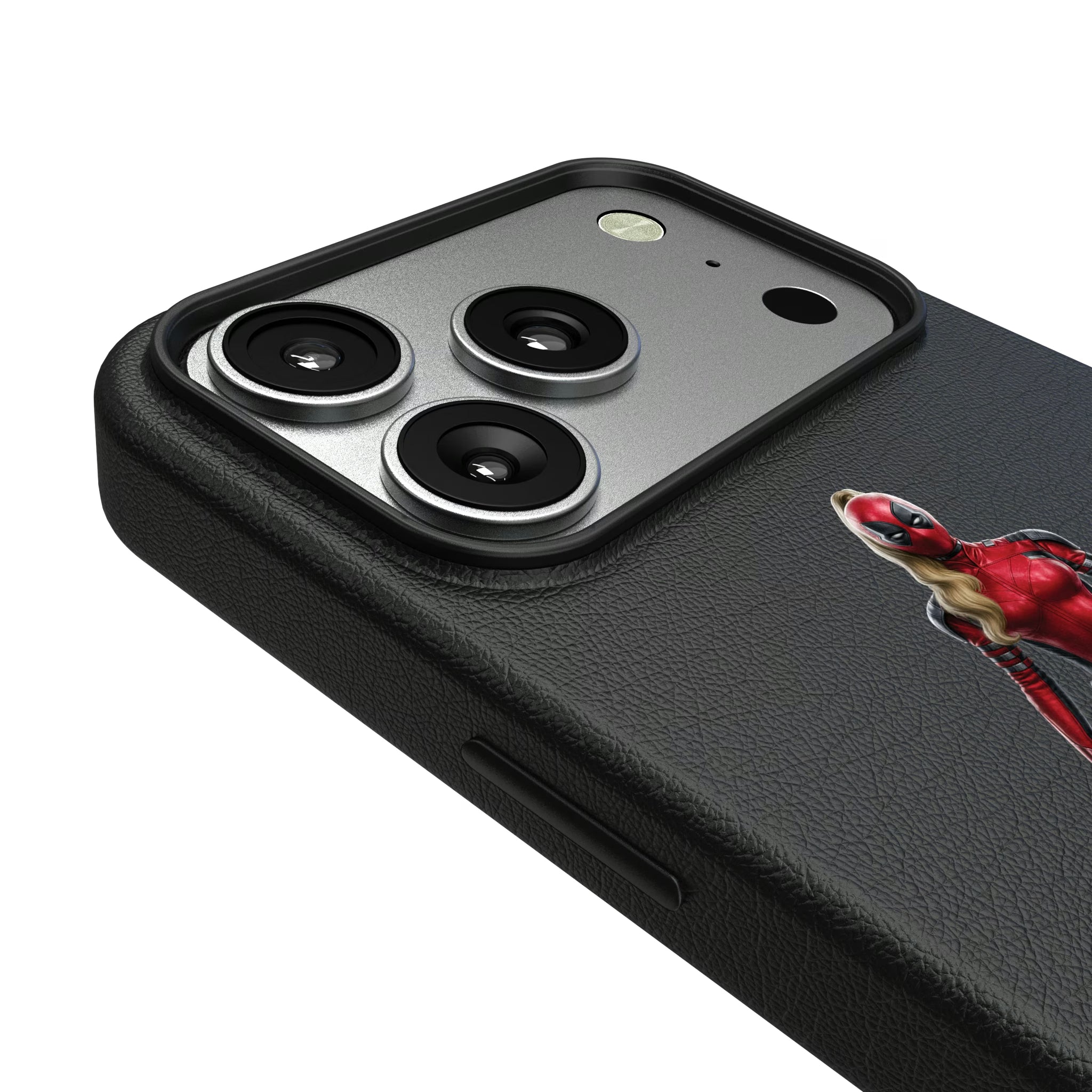 Marvel Ladypool Badge iPhone MagSafe Compatible Phone Case for Apple iPhone - Detail#Device_iPhone 17 Pro