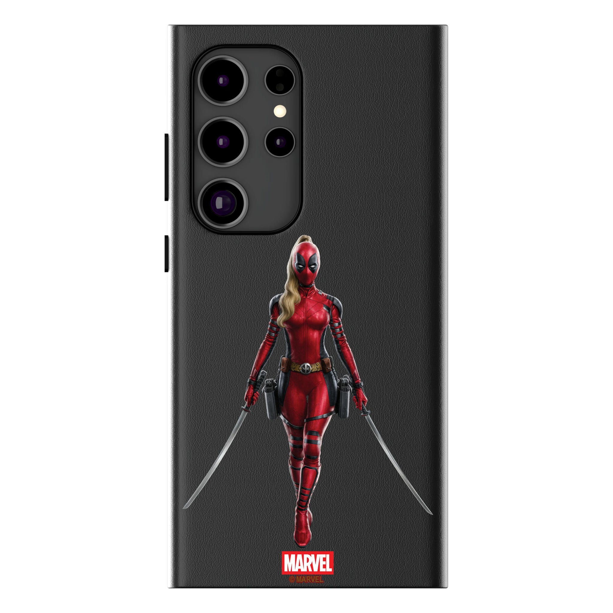 Marvel Ladypool Badge Galaxy MagSafe Compatible Phone Case for Samsung Galaxy