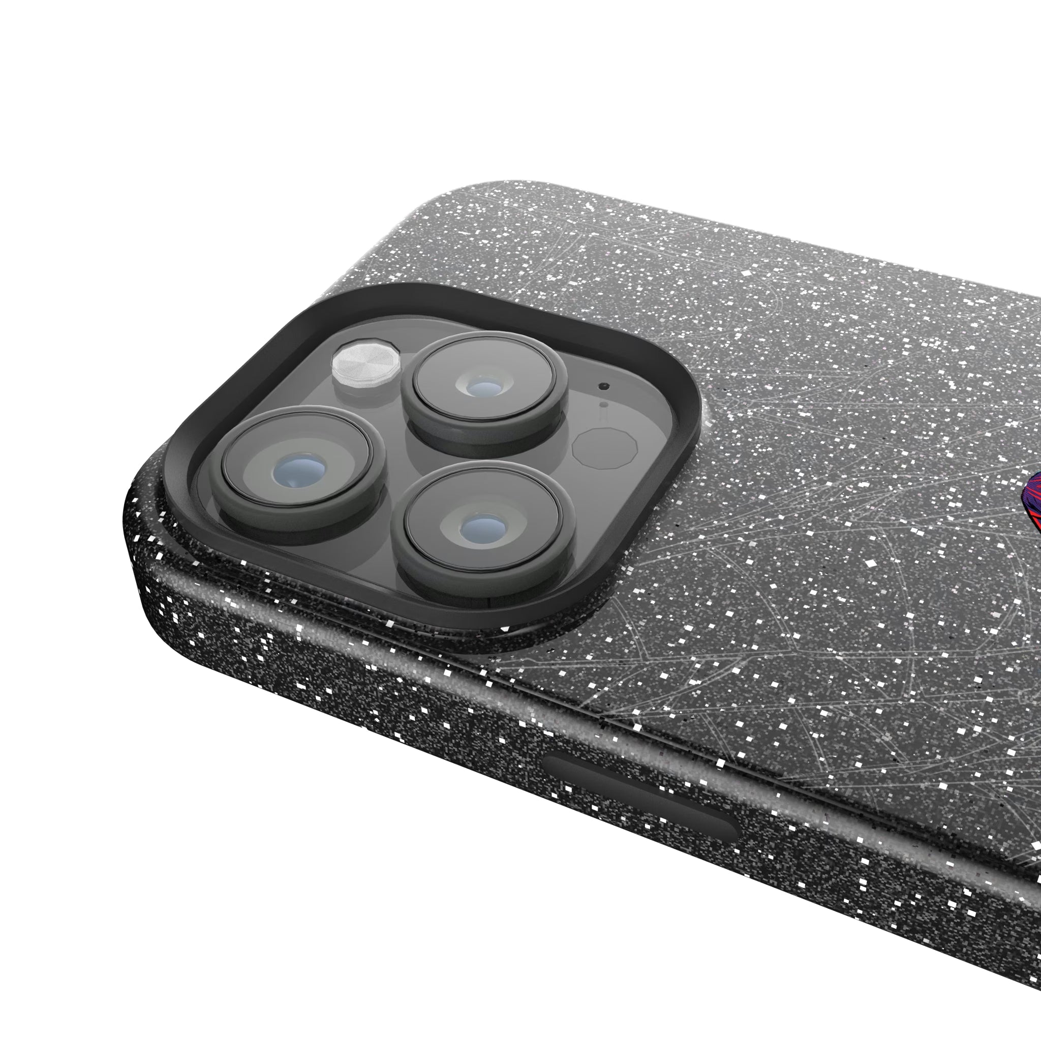 Marvel Miles Morales Badge iPhone Bling Phone Case for Apple iPhone - Detail