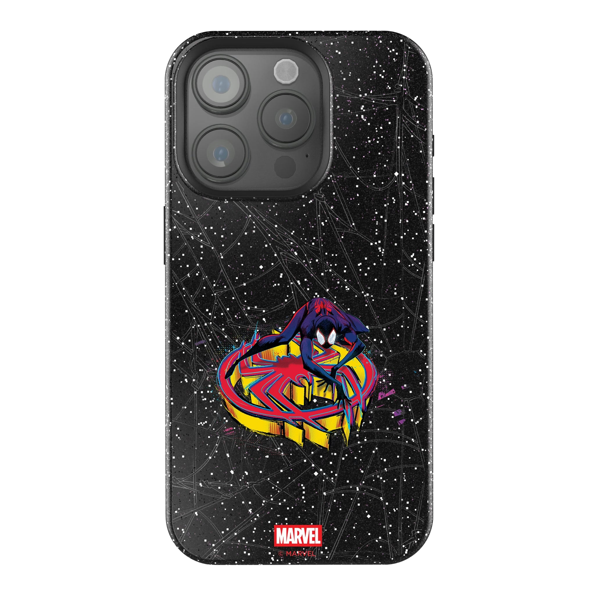 Marvel Miles Morales Badge iPhone Bling Phone Case for Apple iPhone