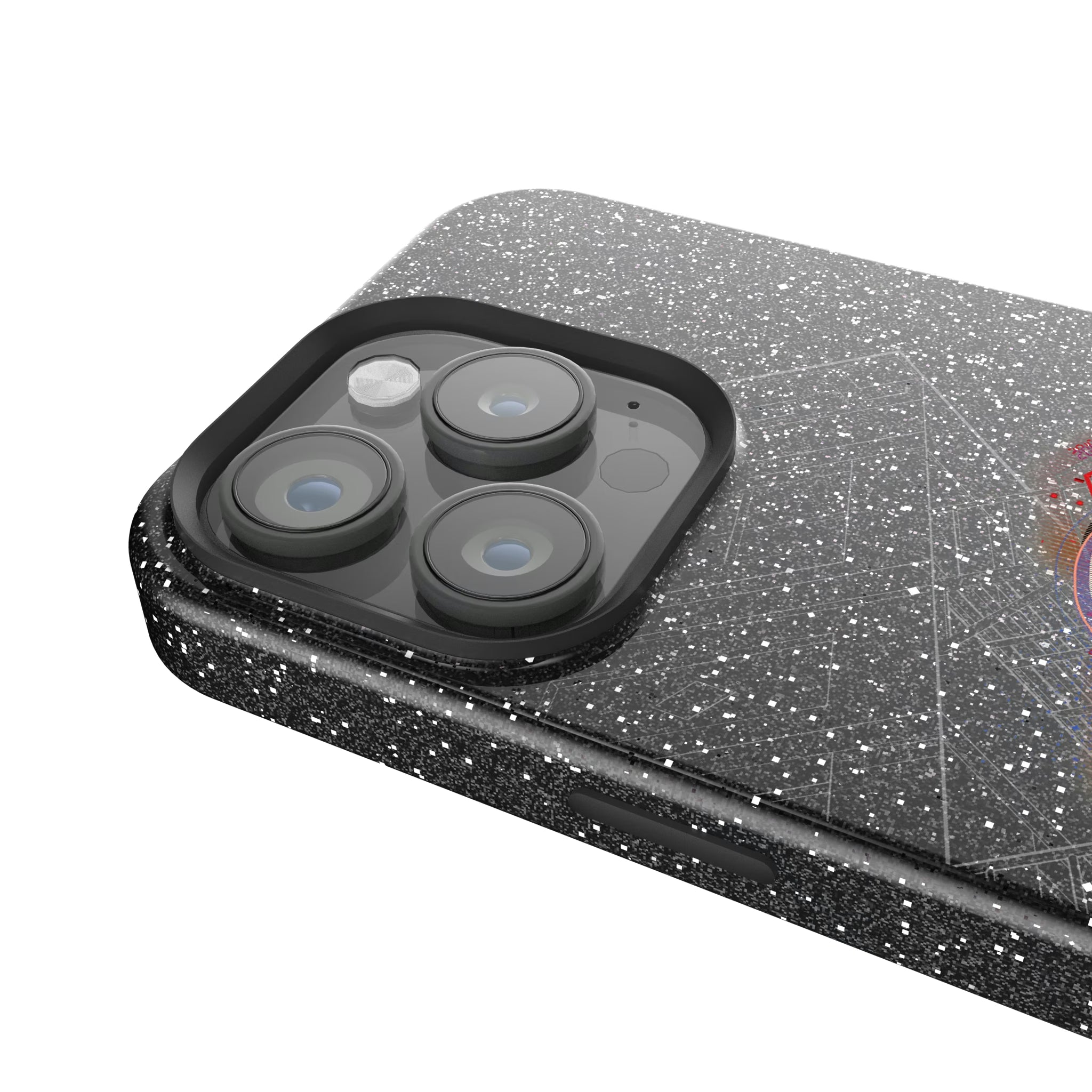 Marvel Miles Morales Badge iPhone Bling Phone Case for Apple iPhone - Detail