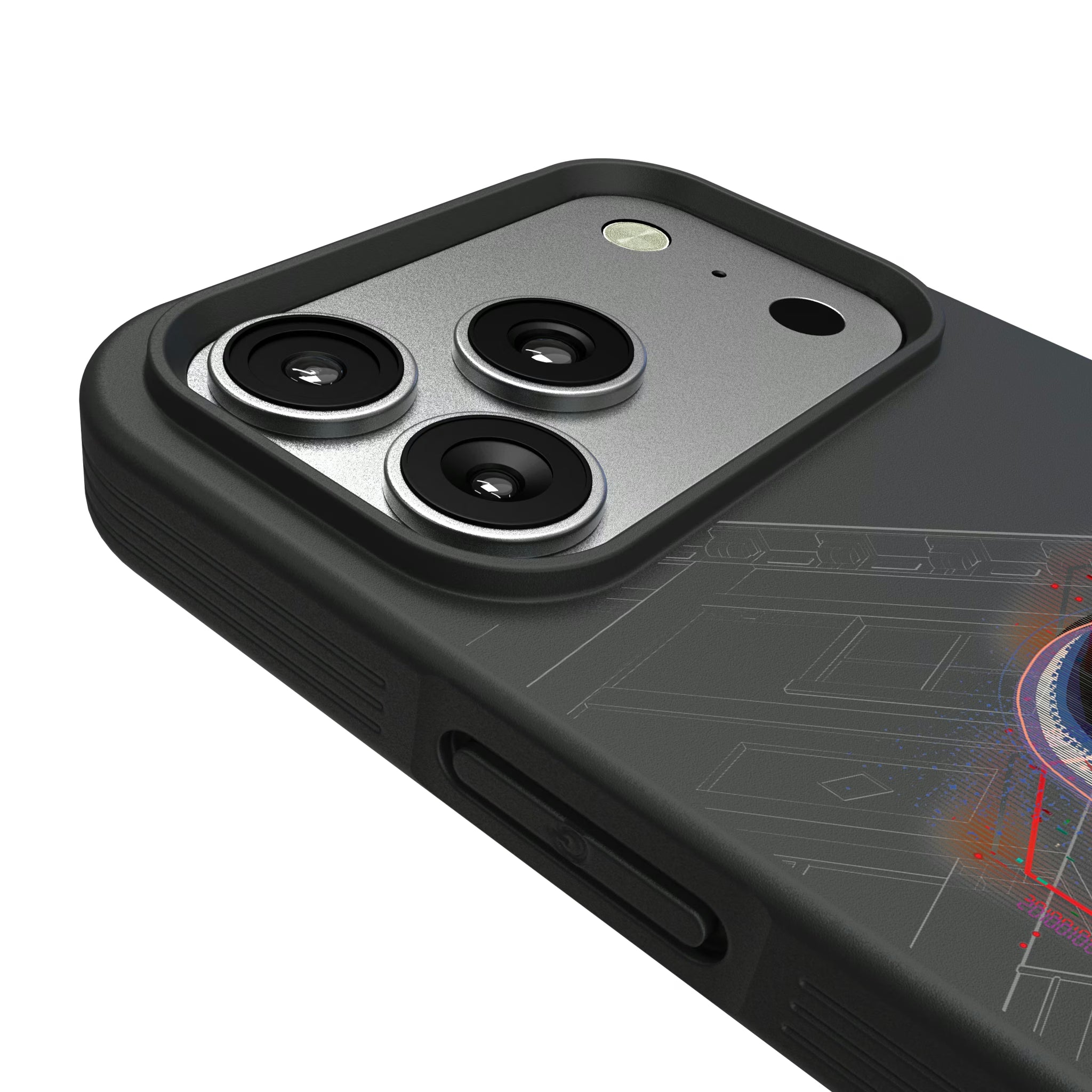Marvel Miles Morales Badge iPhone Bump Phone Case for Apple iPhone - Detail#Device_iPhone 17 Pro