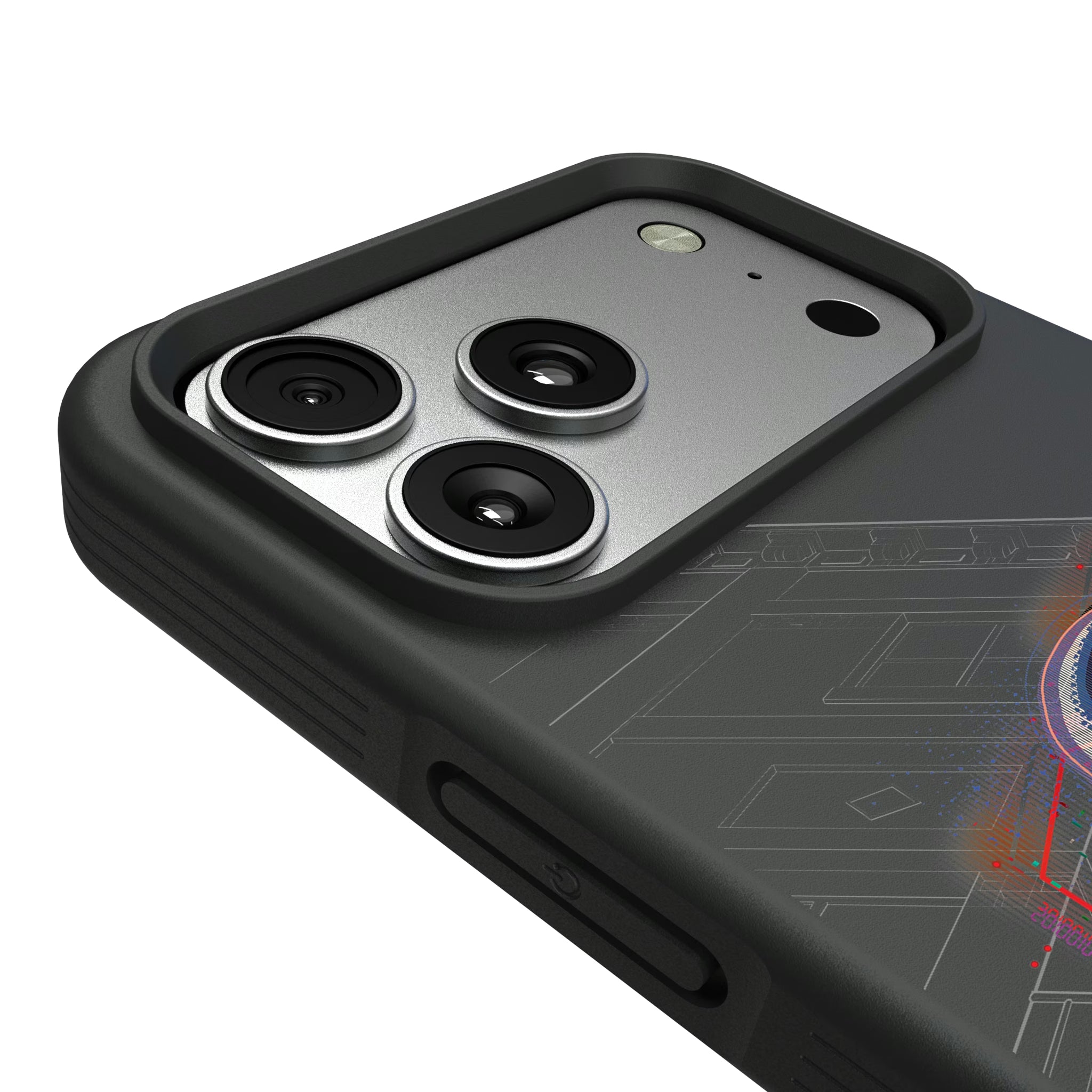 Marvel Miles Morales Badge iPhone Bump Phone Case for Apple iPhone - Detail#Device_iPhone 17 Pro Max