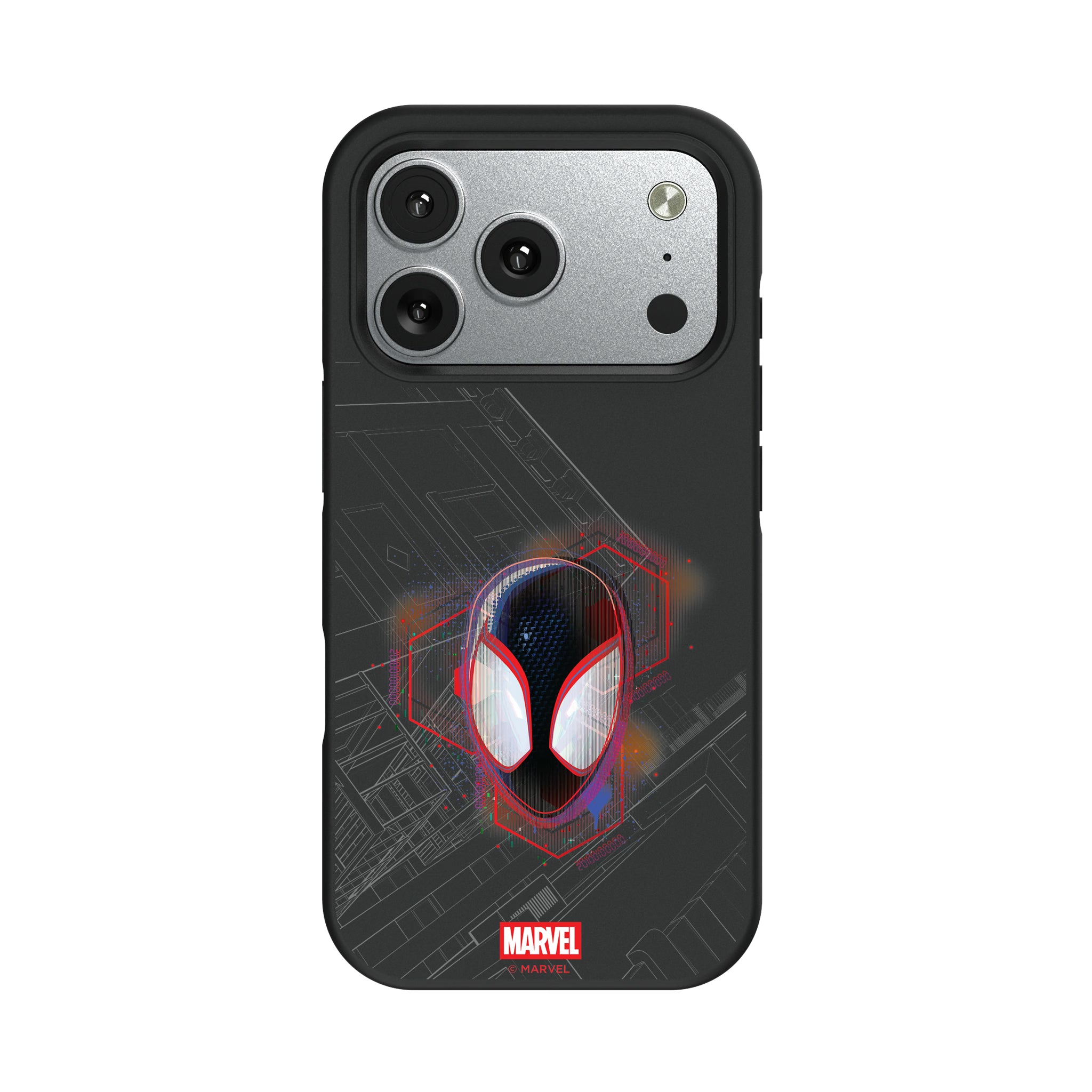 Marvel Miles Morales Badge iPhone Bump Phone Case for Apple iPhone#Device_iPhone 17 Pro