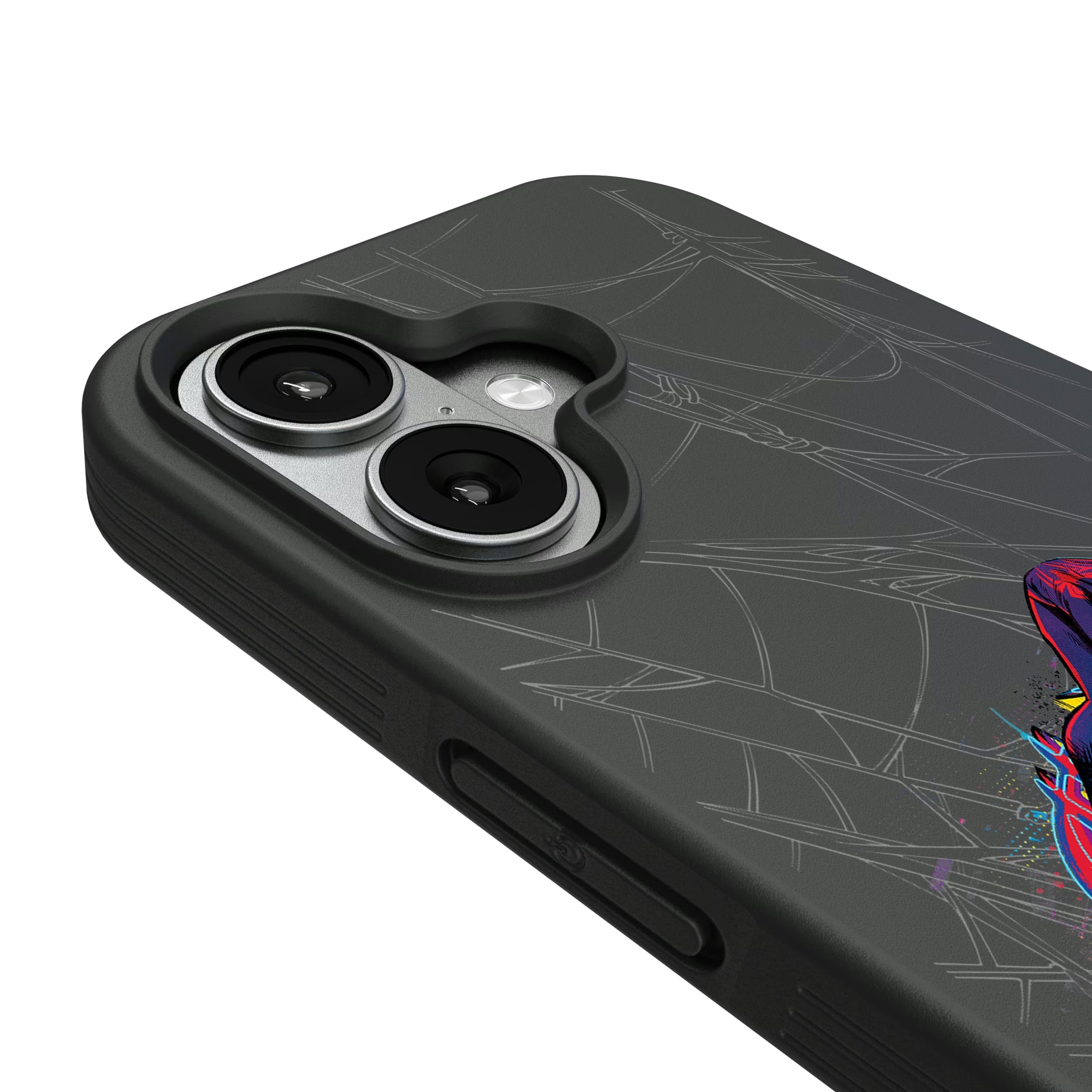 Marvel Miles Morales Badge iPhone Bump Phone Case for Apple iPhone - Detail#Device_iPhone 17