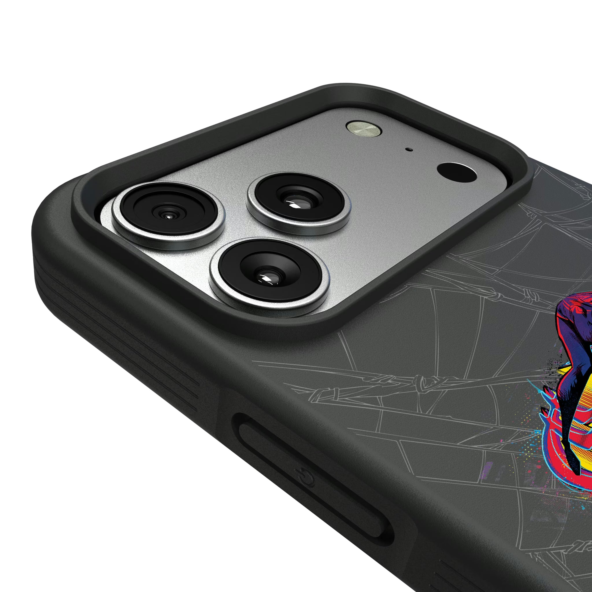 Marvel Miles Morales Badge iPhone Bump Phone Case for Apple iPhone - Detail#Device_iPhone 17 Pro Max