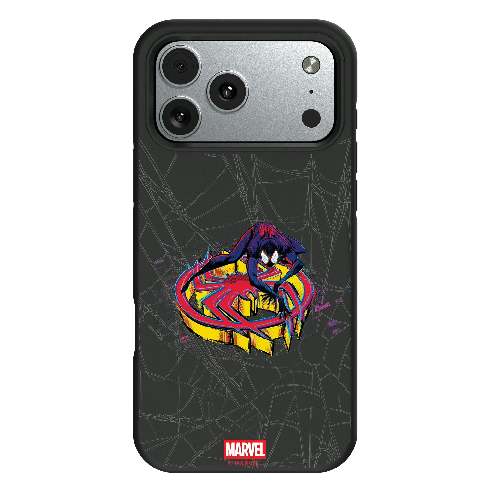 Marvel Miles Morales Badge iPhone Bump Phone Case for Apple iPhone#Device_iPhone 17 Pro Max