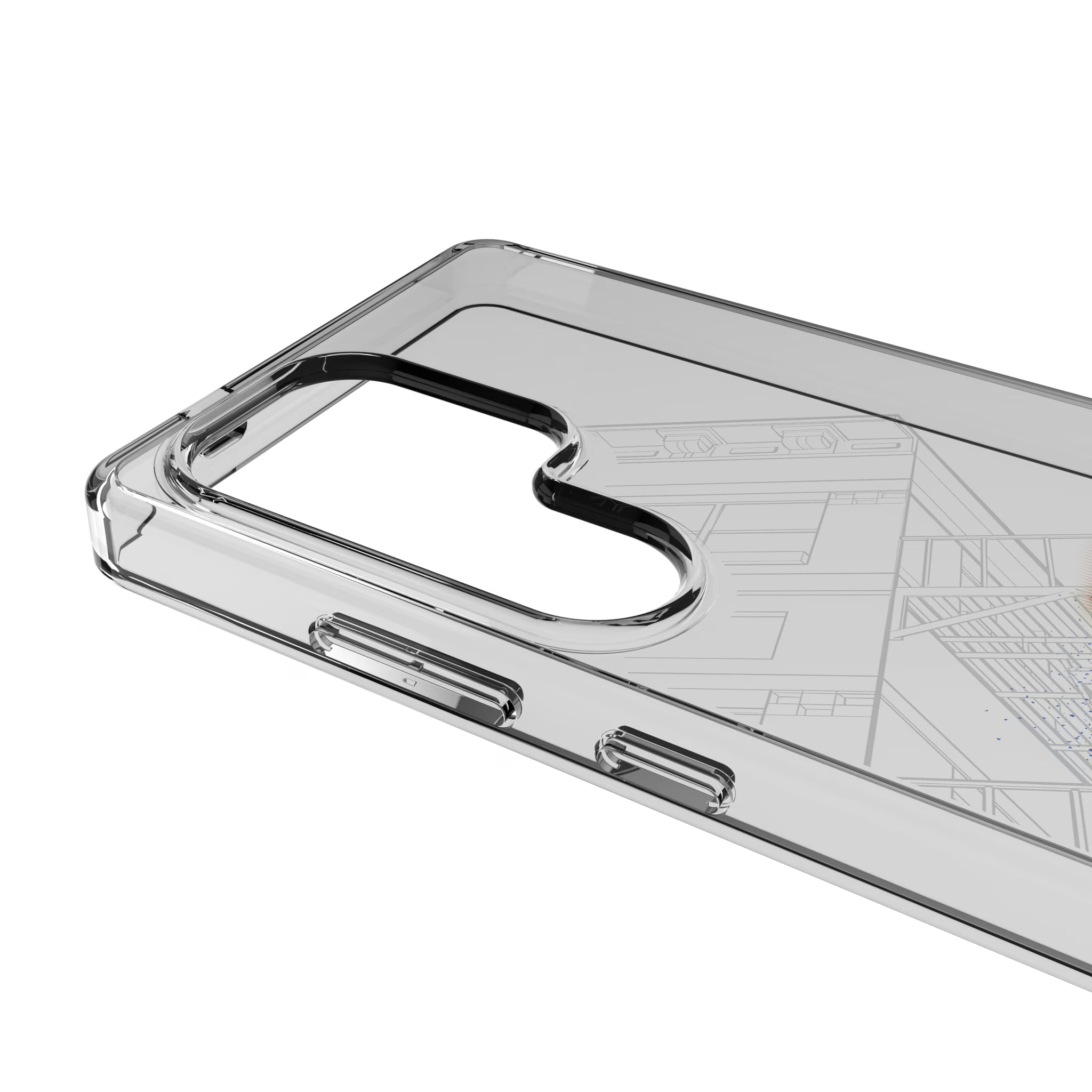 Marvel Miles Morales Badge Galaxy Clear Phone Case for Samsung Galaxy - Detail
