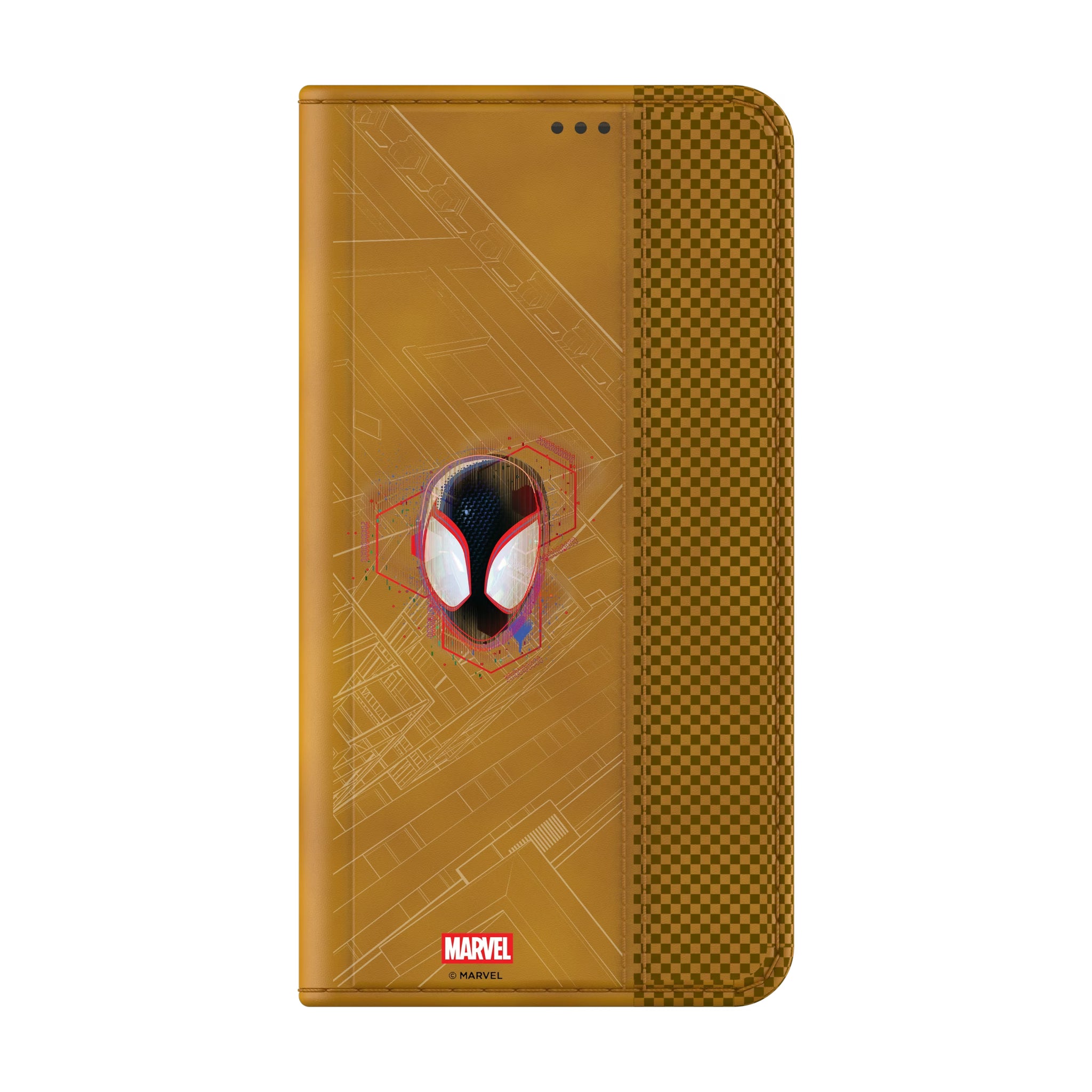 Marvel Miles Morales Badge Galaxy Folio Phone Case for Samsung Galaxy