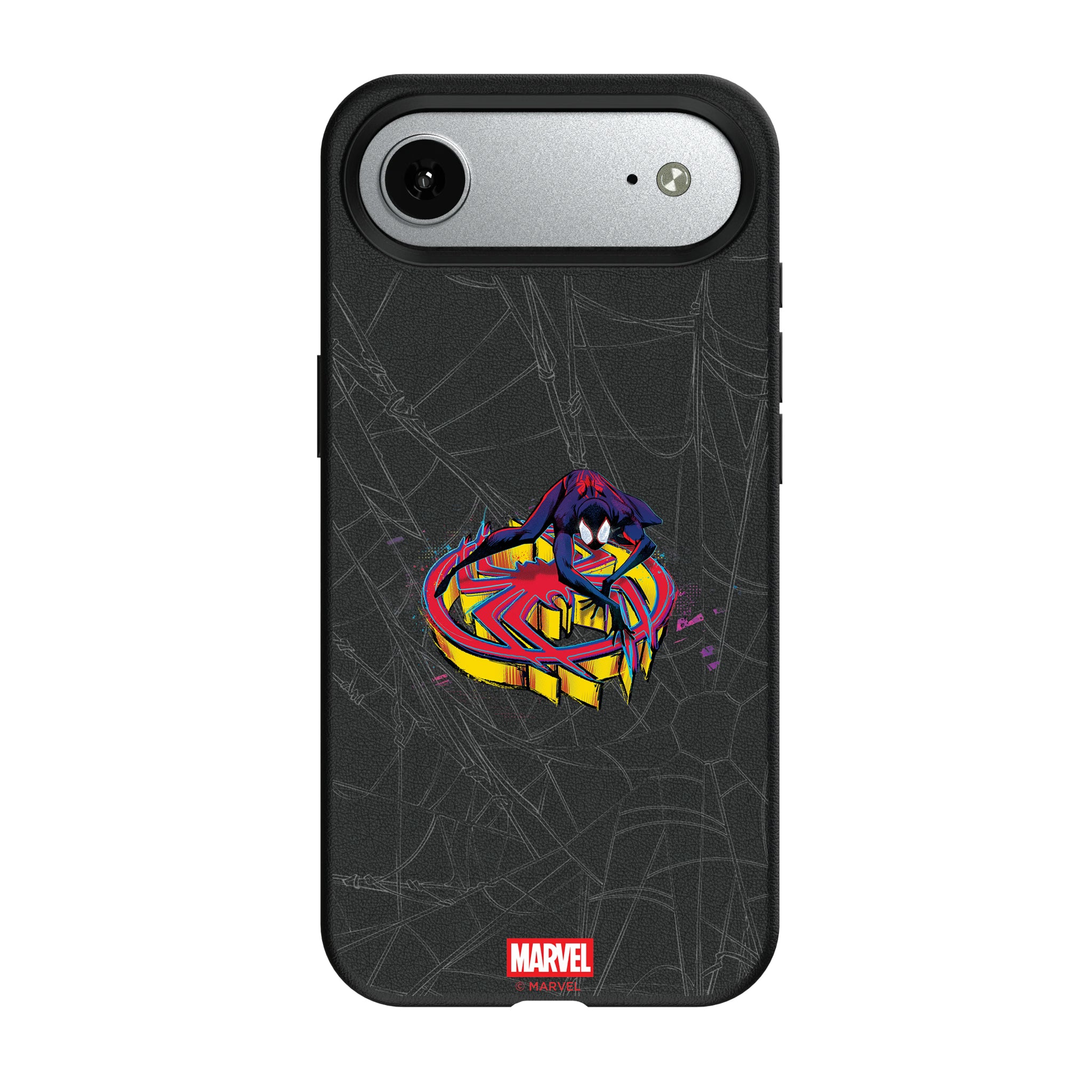 Marvel Miles Morales Badge iPhone MagSafe Compatible Phone Case for Apple iPhone#Device_iPhone Air
