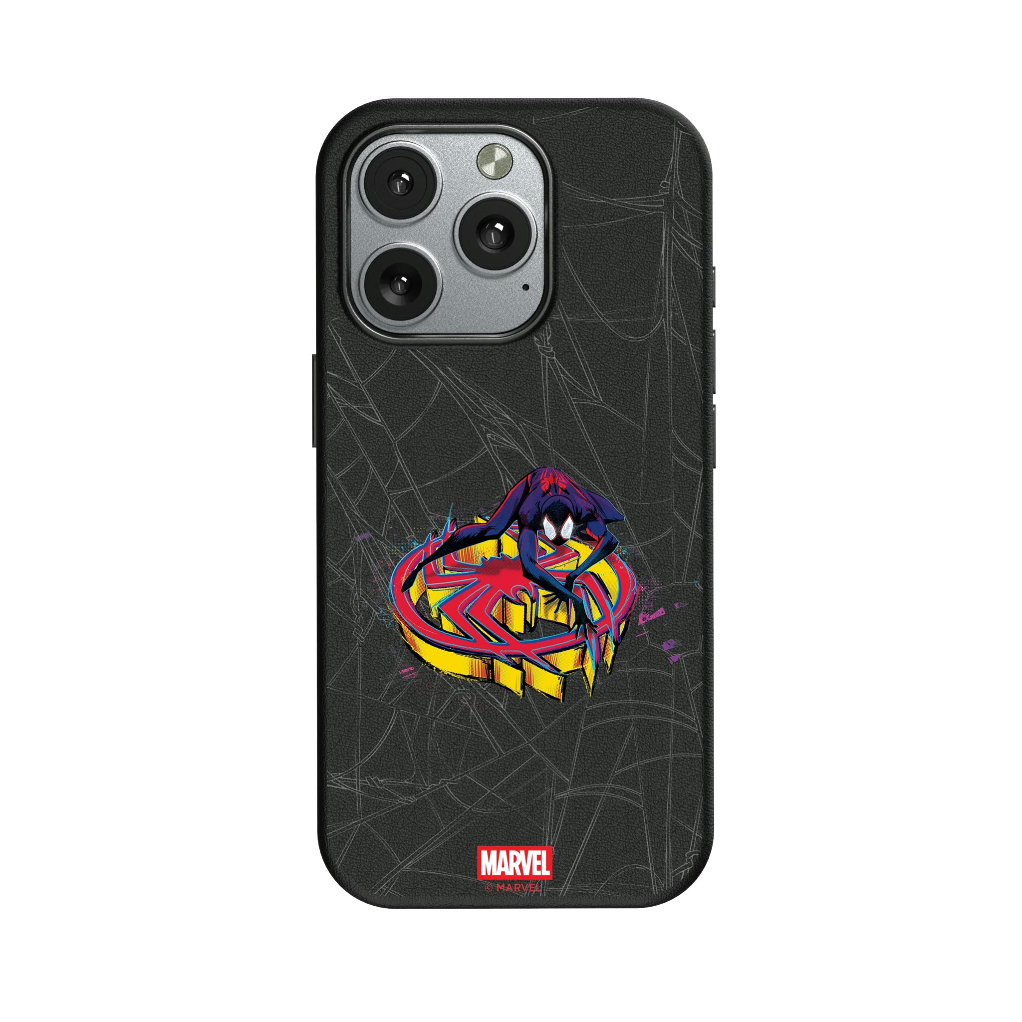 Marvel Miles Morales Badge iPhone MagSafe Compatible Phone Case for Apple iPhone