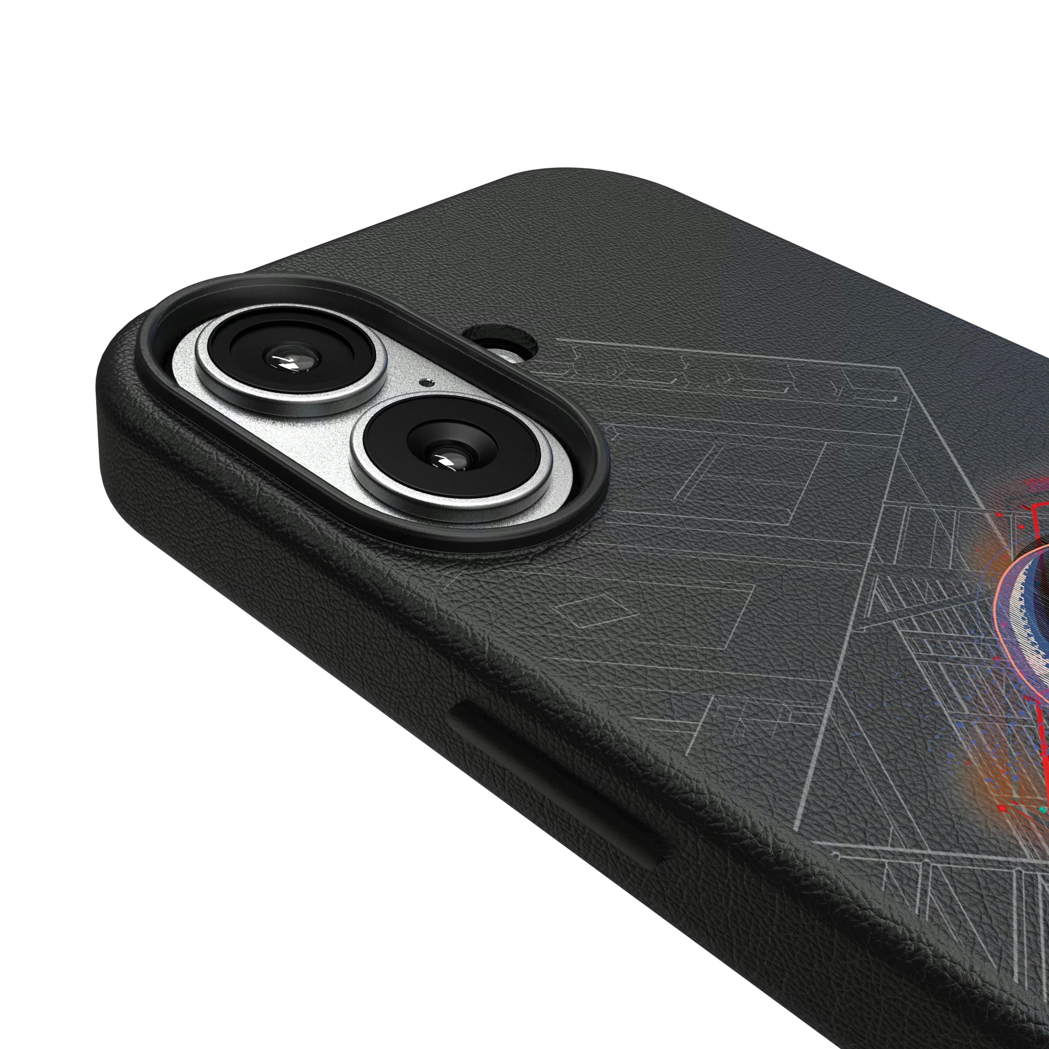 Marvel Miles Morales Badge iPhone MagSafe Compatible Phone Case for Apple iPhone - Detail#Device_iPhone 17
