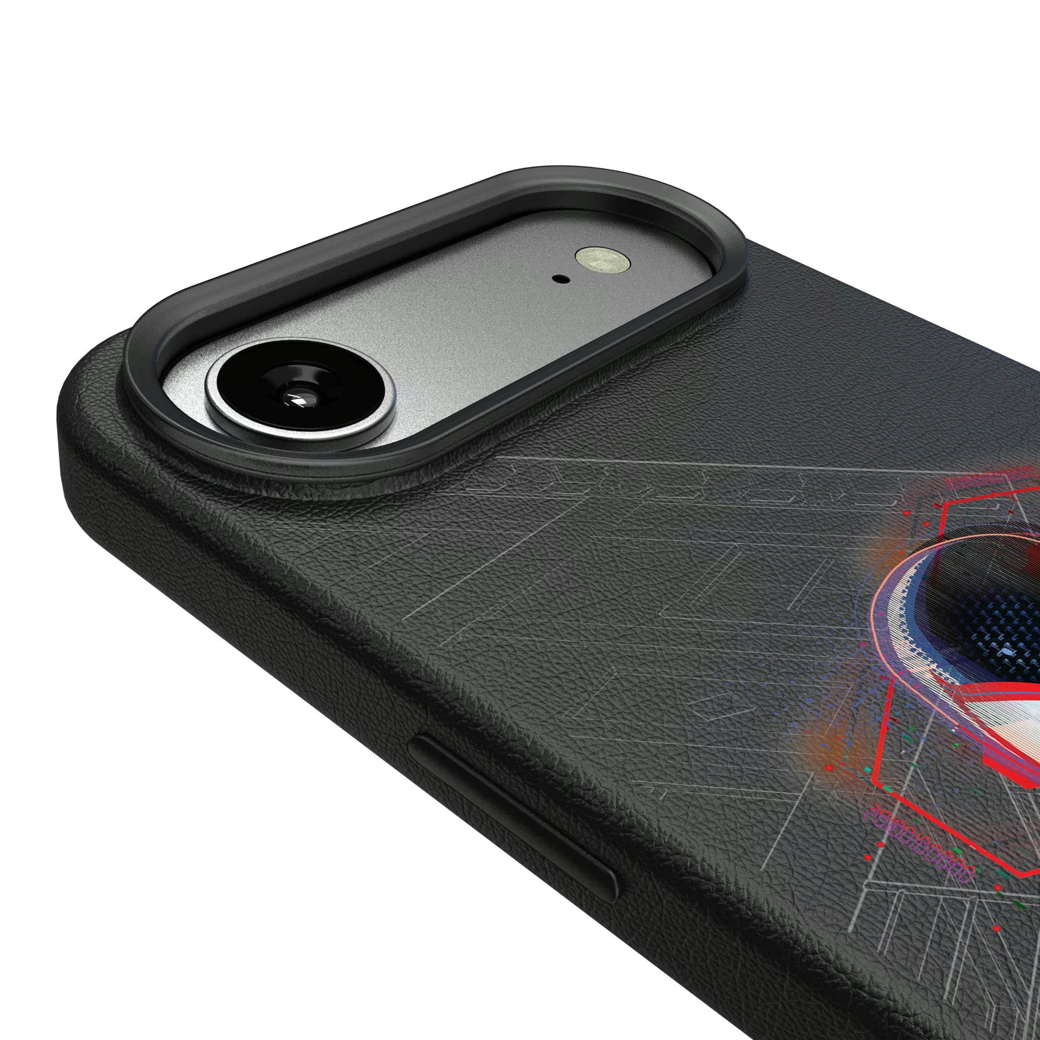 Marvel Miles Morales Badge iPhone MagSafe Compatible Phone Case for Apple iPhone - Detail#Device_iPhone Air