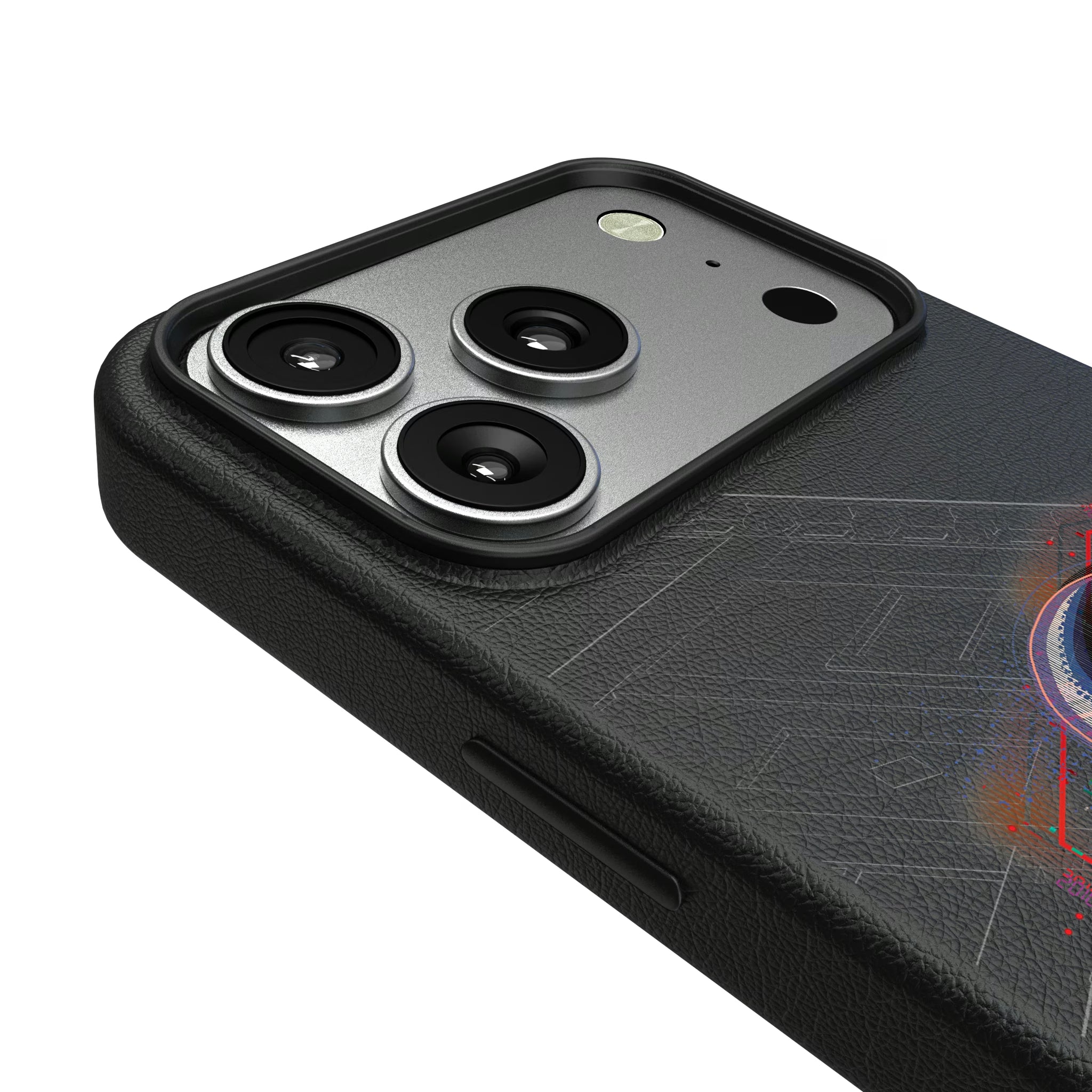 Marvel Miles Morales Badge iPhone MagSafe Compatible Phone Case for Apple iPhone - Detail#Device_iPhone 17 Pro