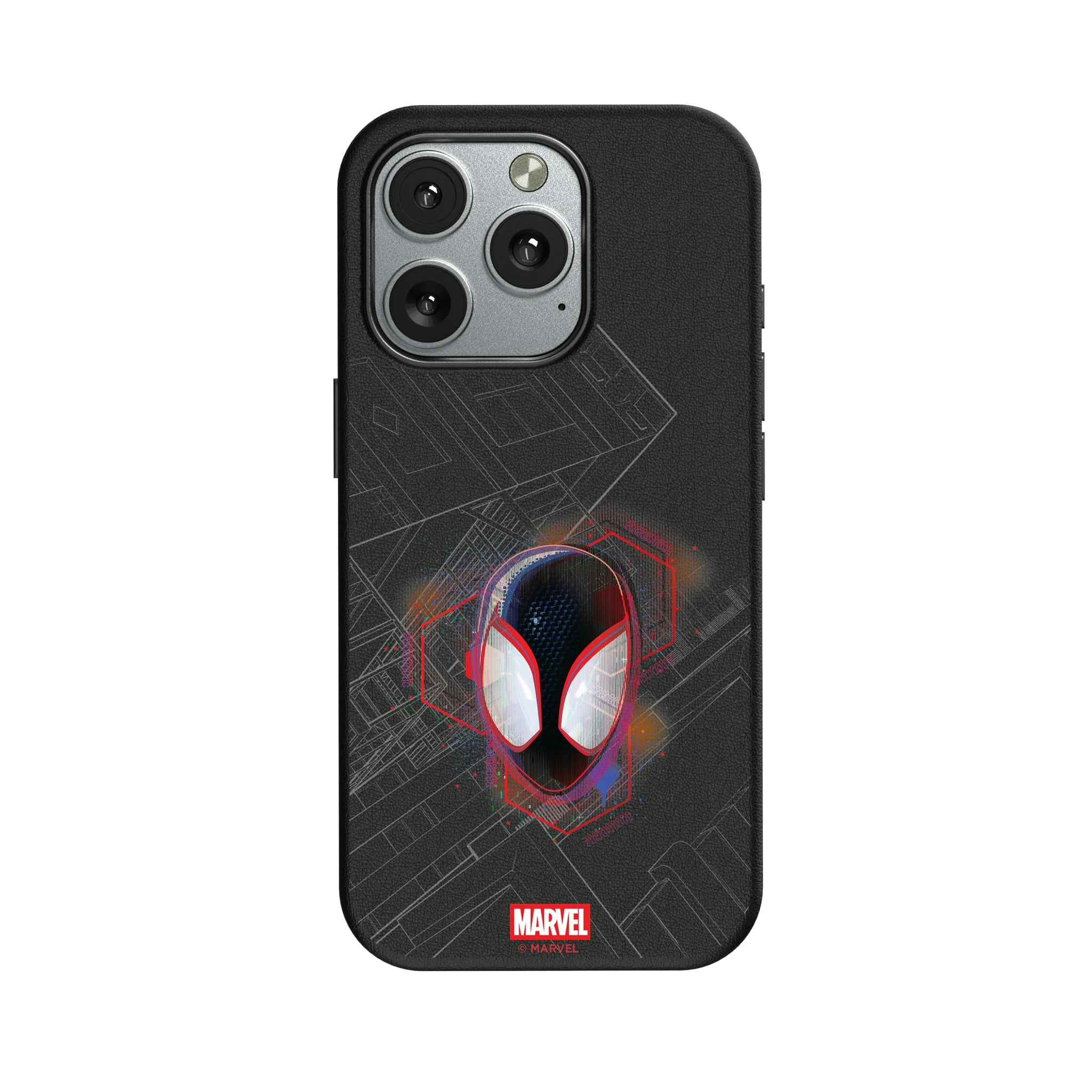 Marvel Miles Morales Badge iPhone MagSafe Compatible Phone Case for Apple iPhone