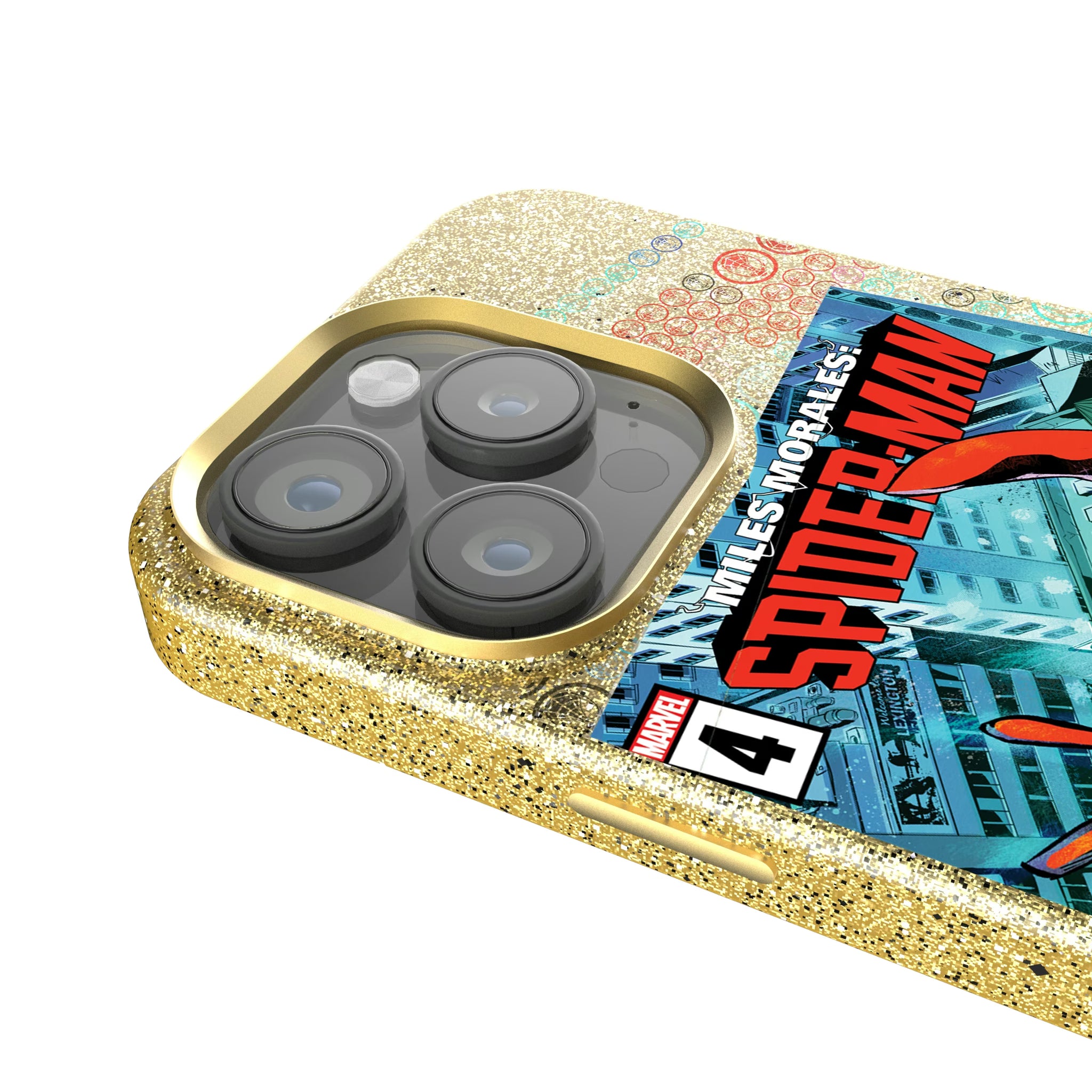 Marvel Miles Morales Classic Cover iPhone Bling Phone Case for Apple iPhone - Detail