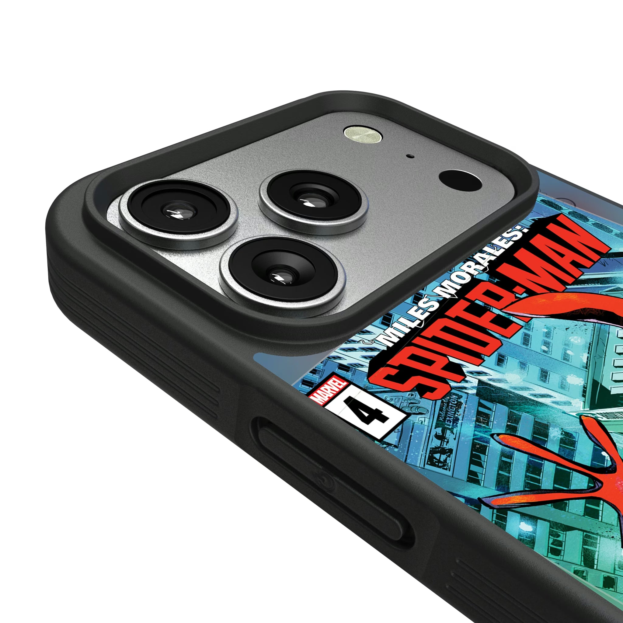 Marvel Miles Morales Classic Cover iPhone Bump Phone Case for Apple iPhone - Detail#Device_iPhone 17 Pro