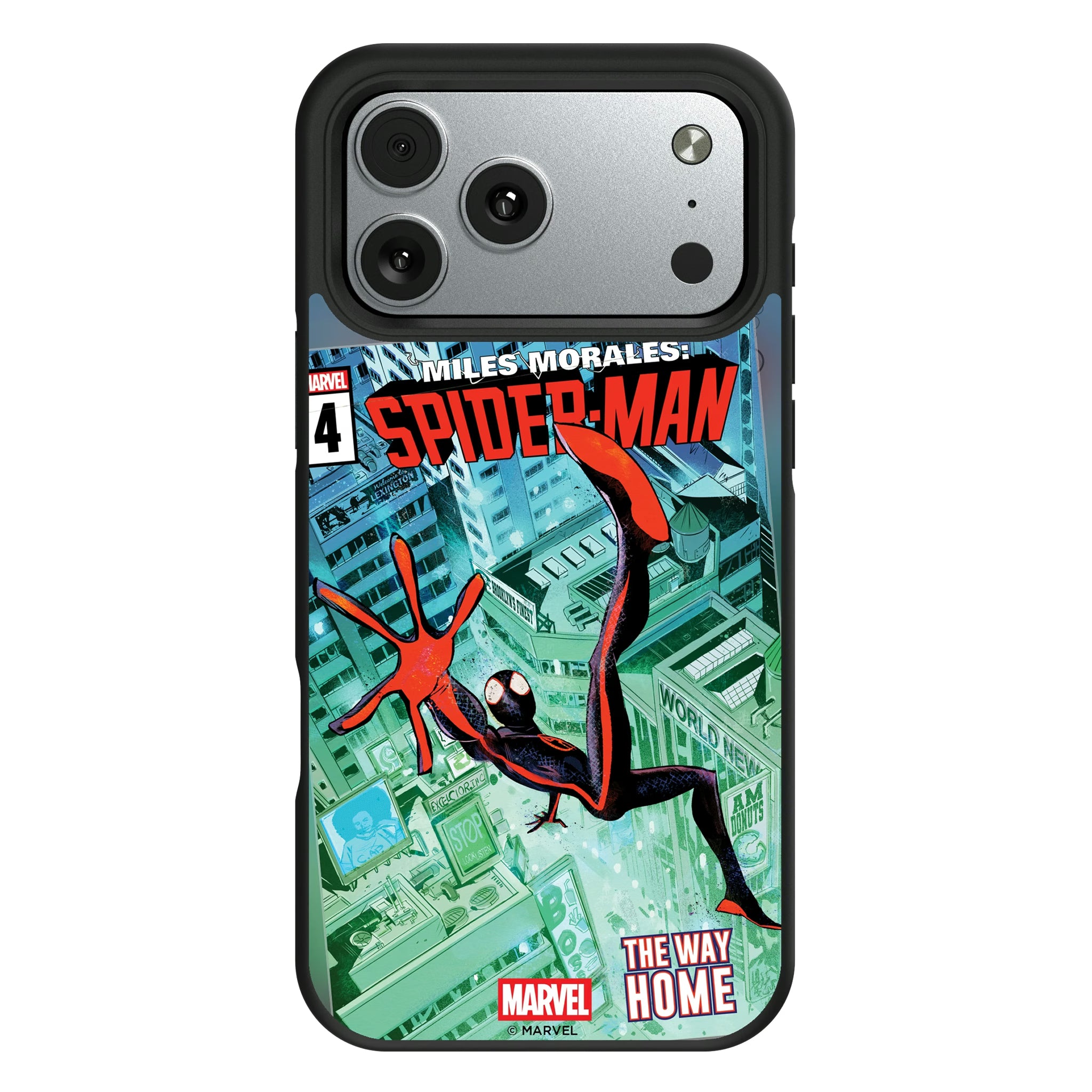 Marvel Miles Morales Classic Cover iPhone Bump Phone Case for Apple iPhone#Device_iPhone 17 Pro Max