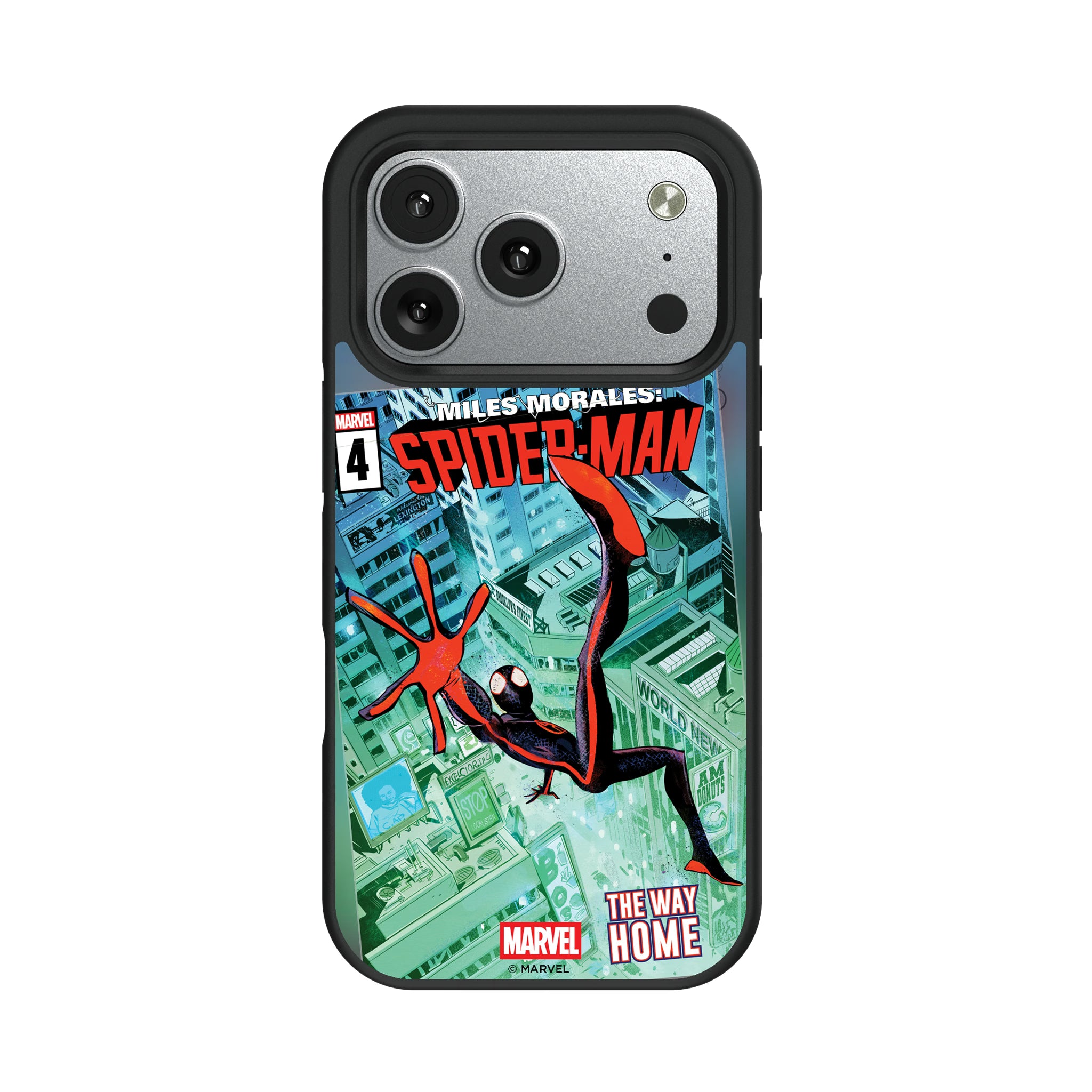 Marvel Miles Morales Classic Cover iPhone Bump Phone Case for Apple iPhone#Device_iPhone 17 Pro