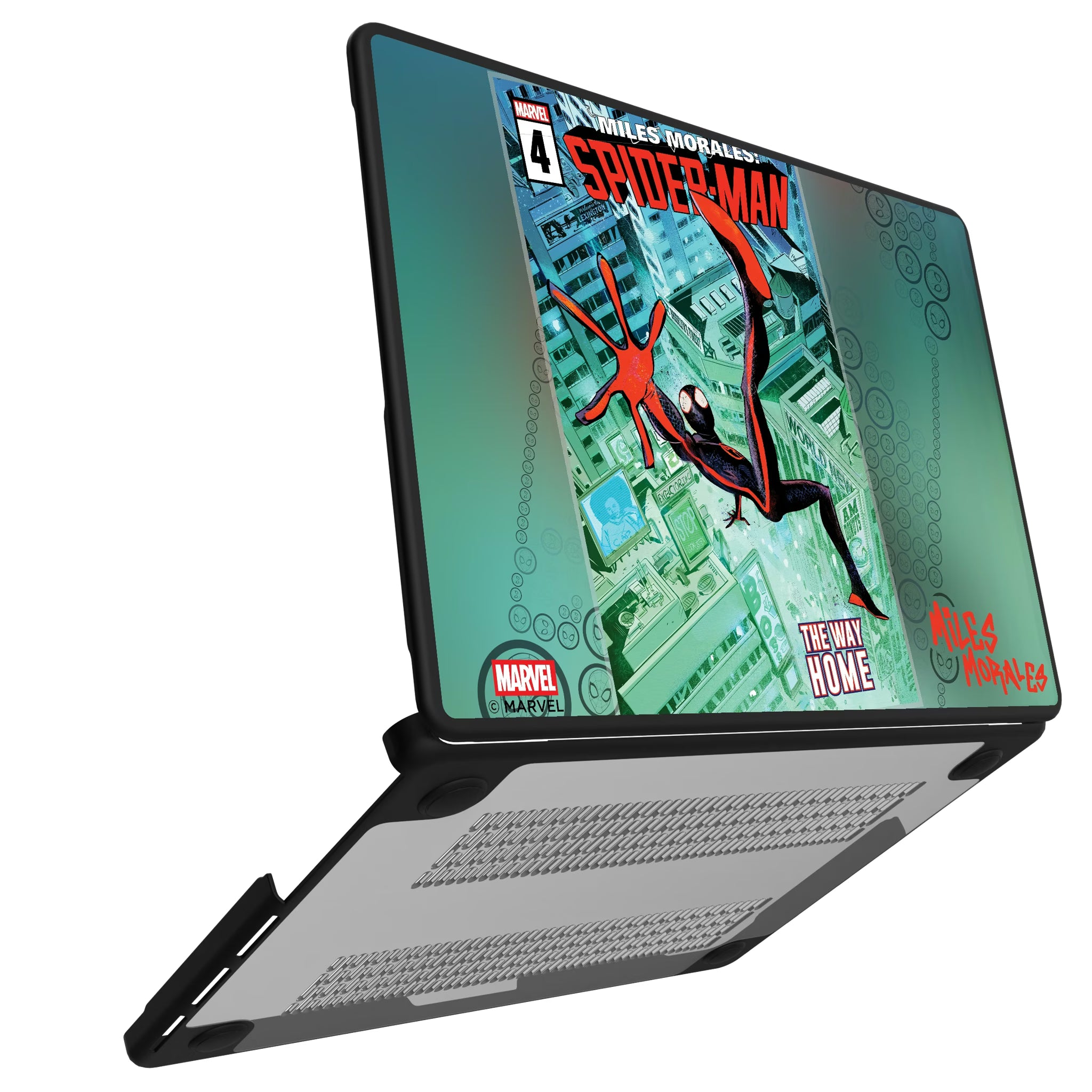Marvel Miles Morales Classic Cover MacBook Laptop Case for Apple MacBook#Device_MacBook Pro (14-inch, 2021) / MacBook Pro (14-inch, 2023) / MacBook Pro (14-inch, 2024)