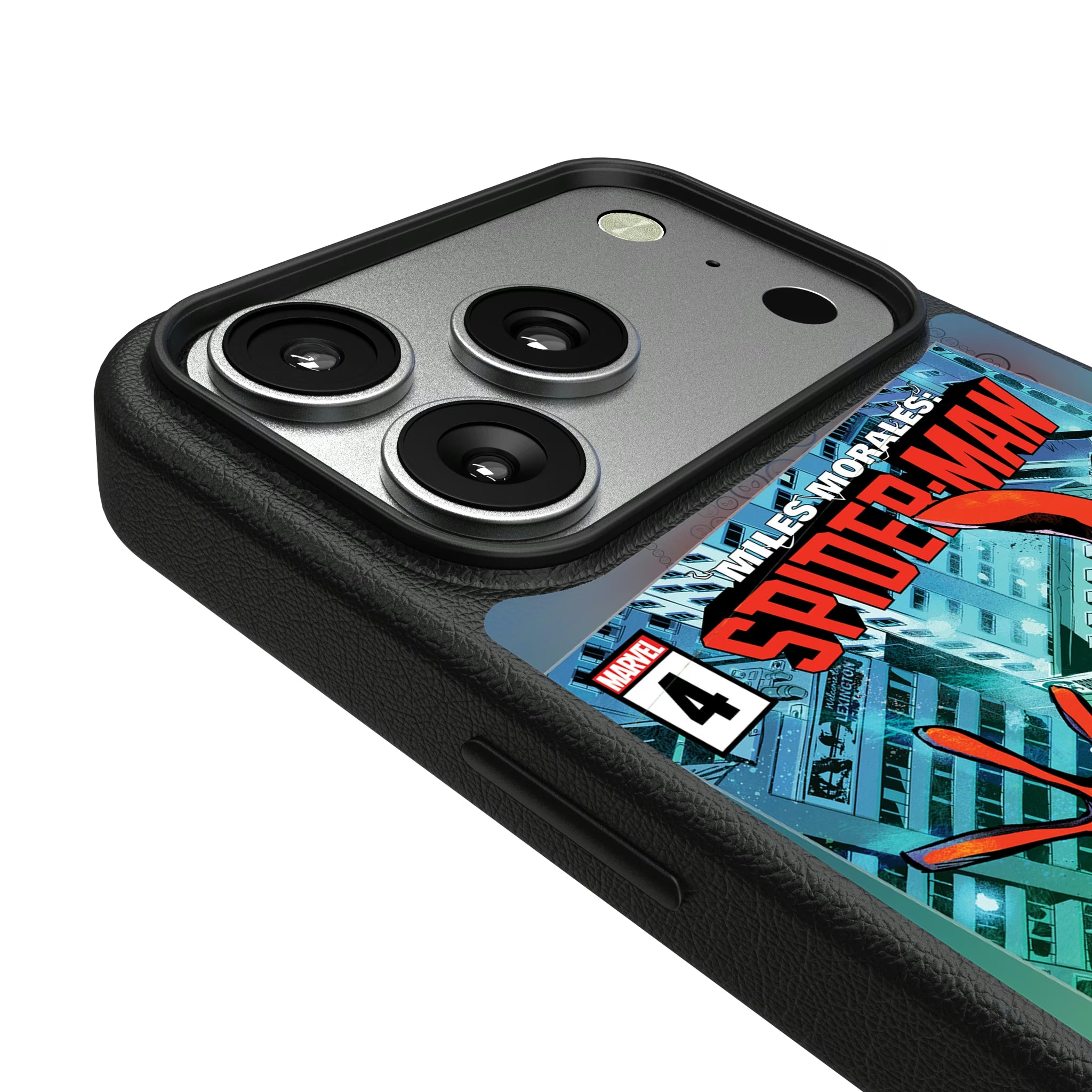 Marvel Miles Morales Classic Cover iPhone MagSafe Compatible Phone Case for Apple iPhone - Detail#Device_iPhone 17 Pro