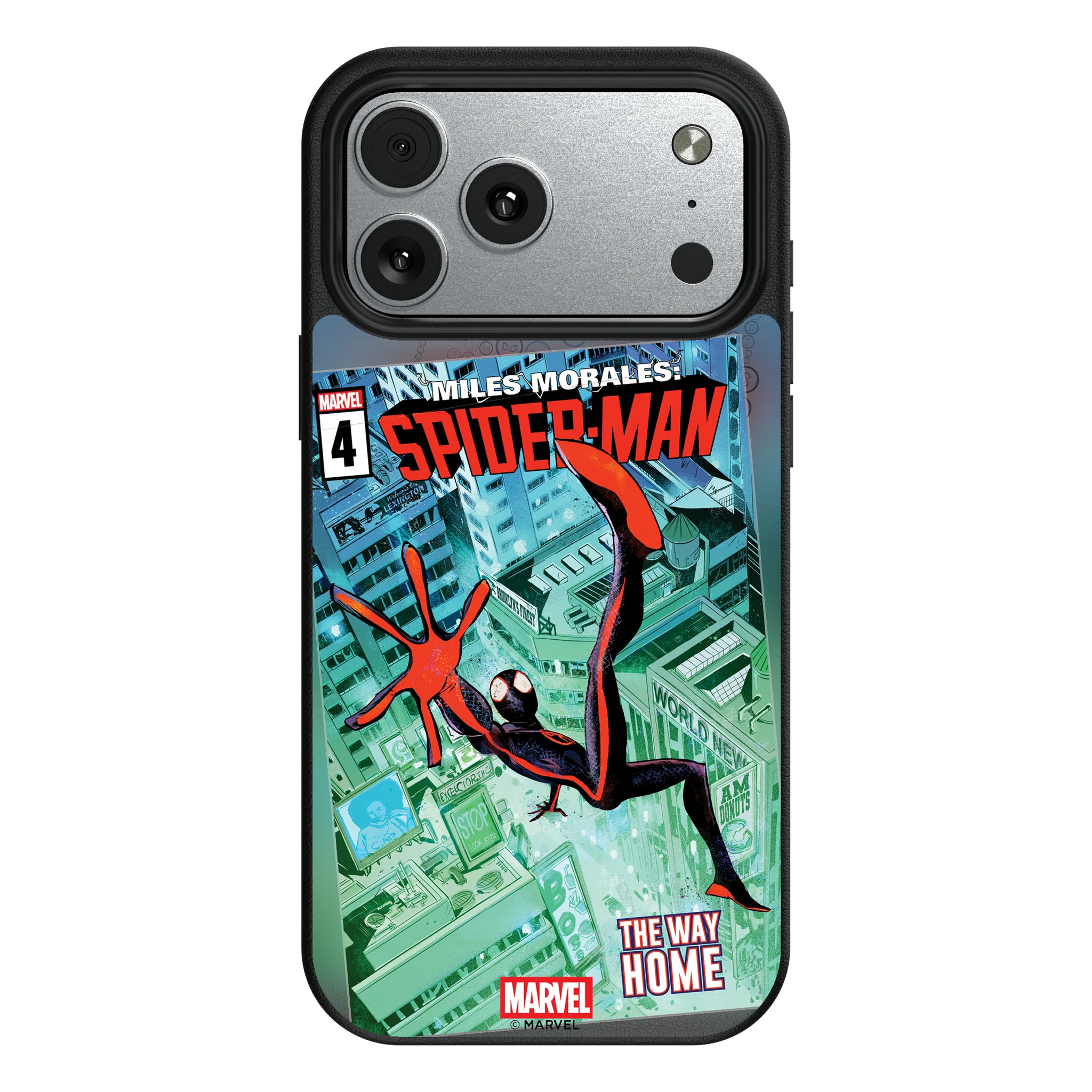 Marvel Miles Morales Classic Cover iPhone MagSafe Compatible Phone Case for Apple iPhone#Device_iPhone 17 Pro Max
