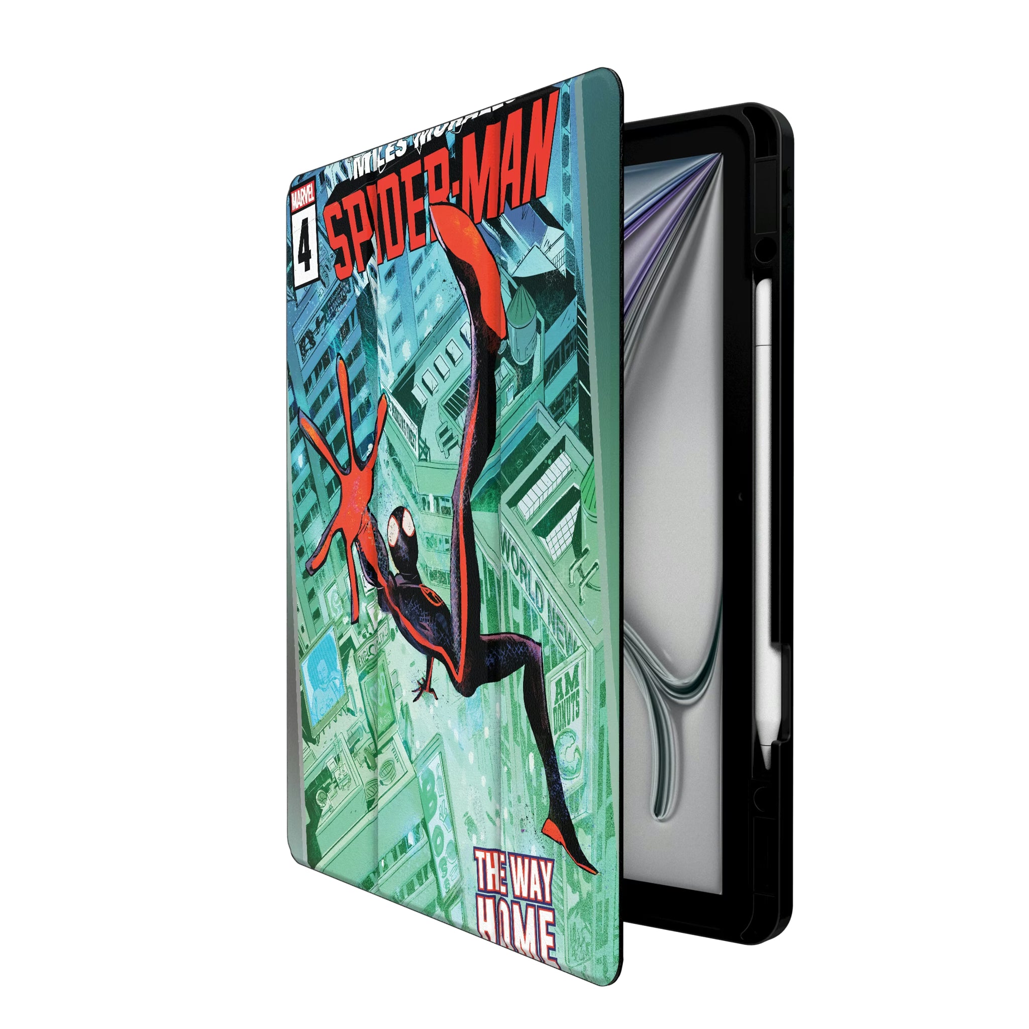 Marvel Miles Morales Classic Cover iPad Tablet Case for Apple iPad