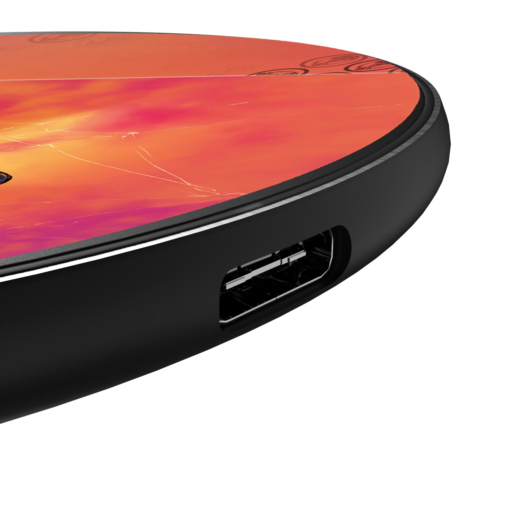Marvel Miles Morales Cover Art 15-Watt Wireless Charger - Detail