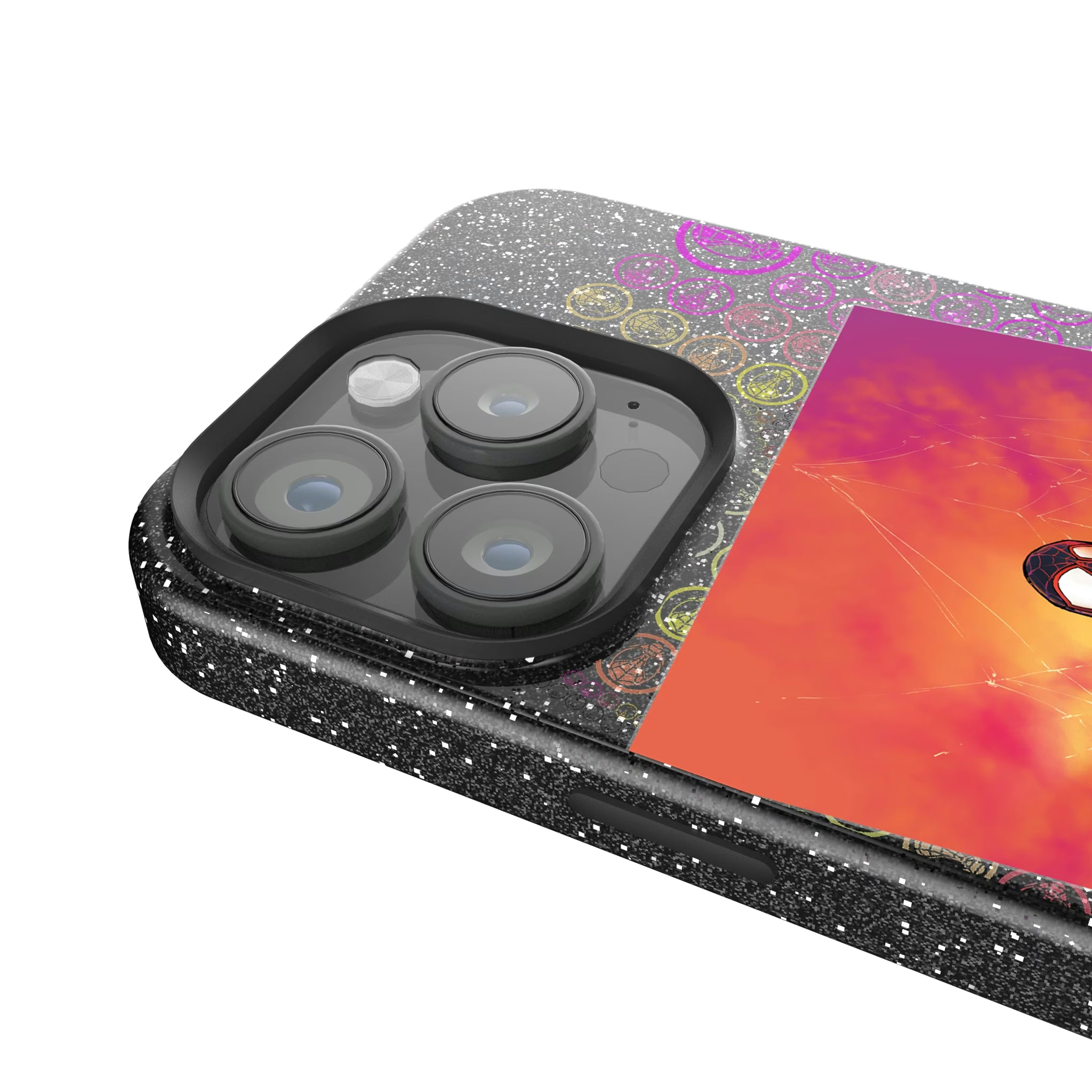 Marvel Miles Morales Cover Art iPhone Bling Phone Case for Apple iPhone - Detail