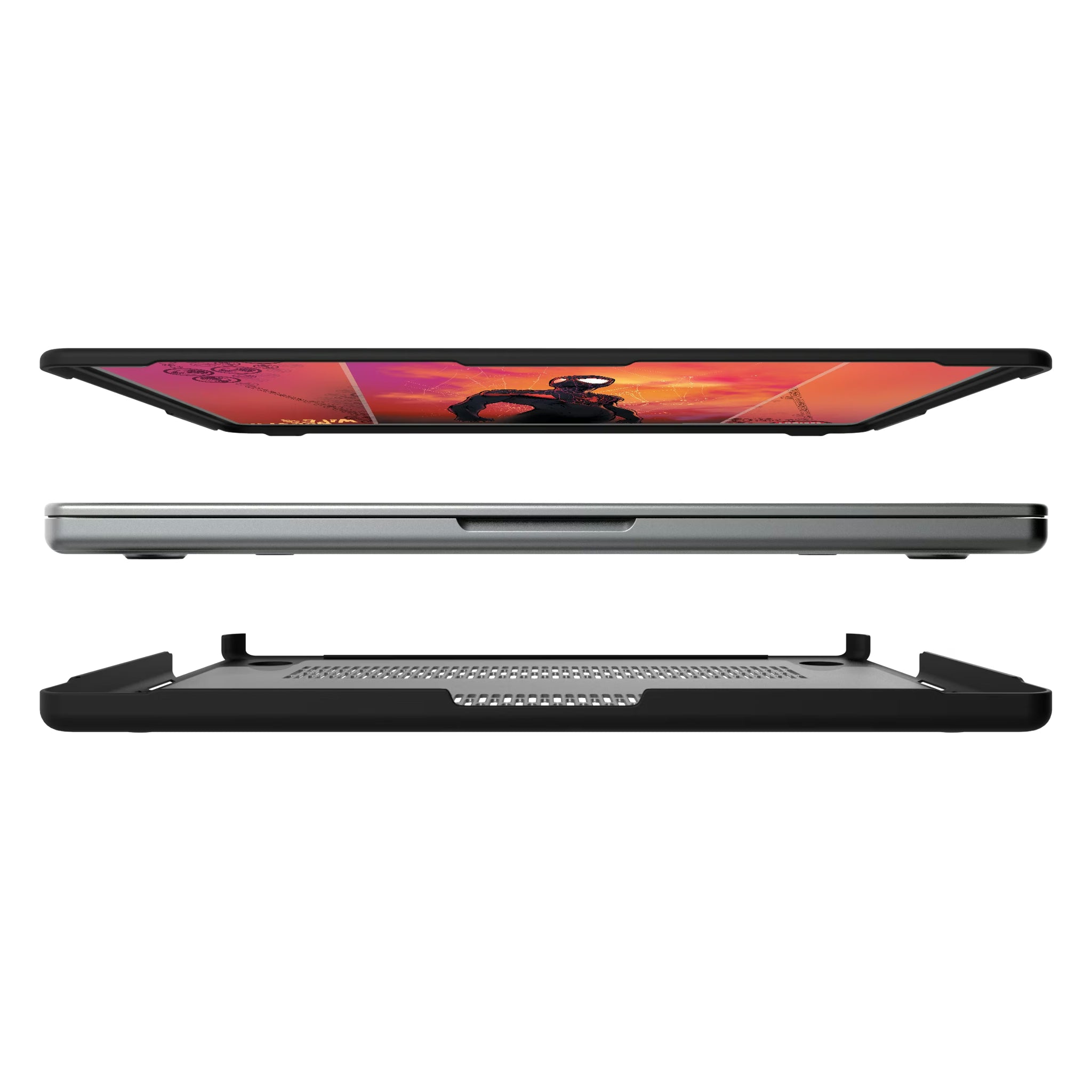 Marvel Miles Morales Cover Art MacBook Laptop Case for Apple MacBook#Device_MacBook Pro (14-inch, 2021) / MacBook Pro (14-inch, 2023) / MacBook Pro (14-inch, 2024)