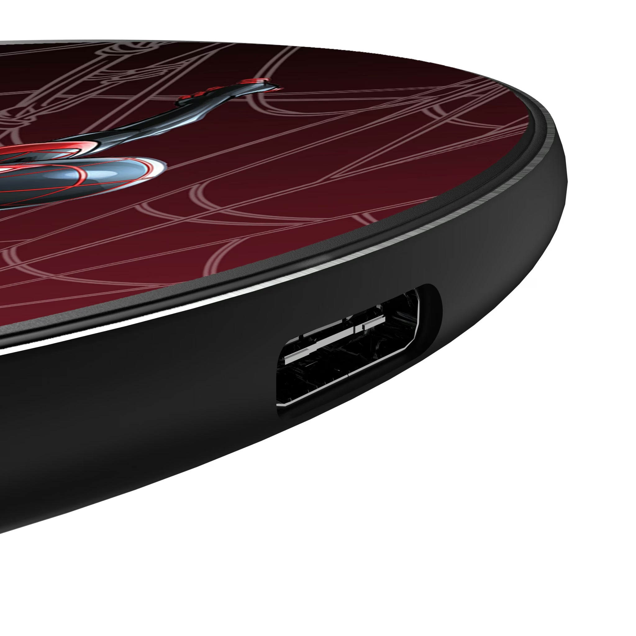 Marvel Miles Morales MechLine 15-Watt Wireless Charger - Detail