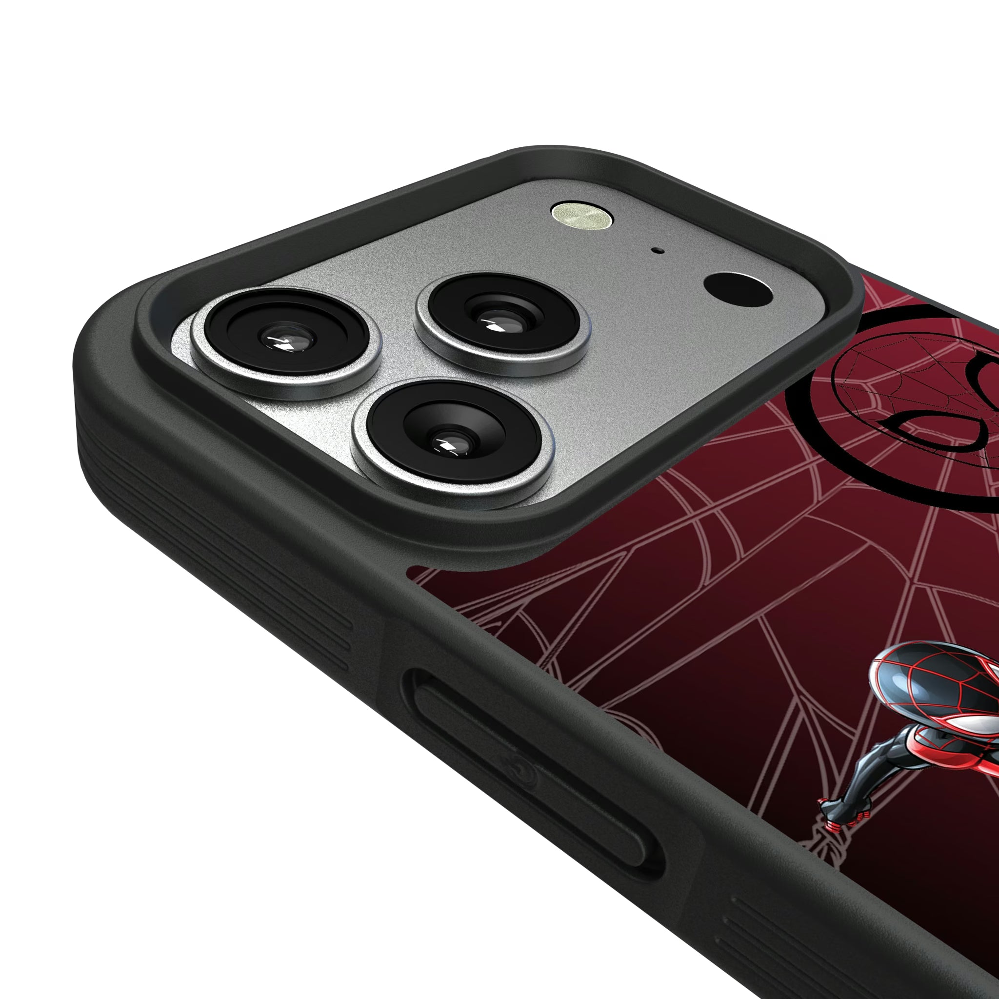 Marvel Miles Morales MechLine iPhone Bump Phone Case for Apple iPhone - Detail#Device_iPhone 17 Pro