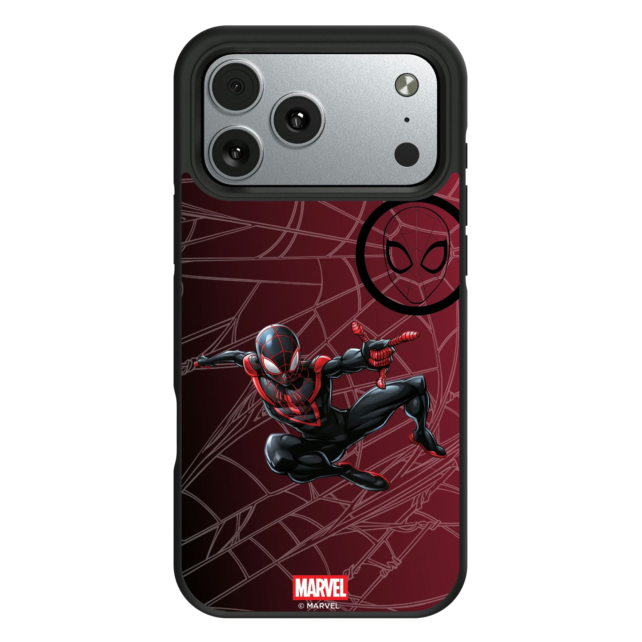 Marvel Miles Morales MechLine iPhone Bump Phone Case for Apple iPhone#Device_iPhone 17 Pro Max