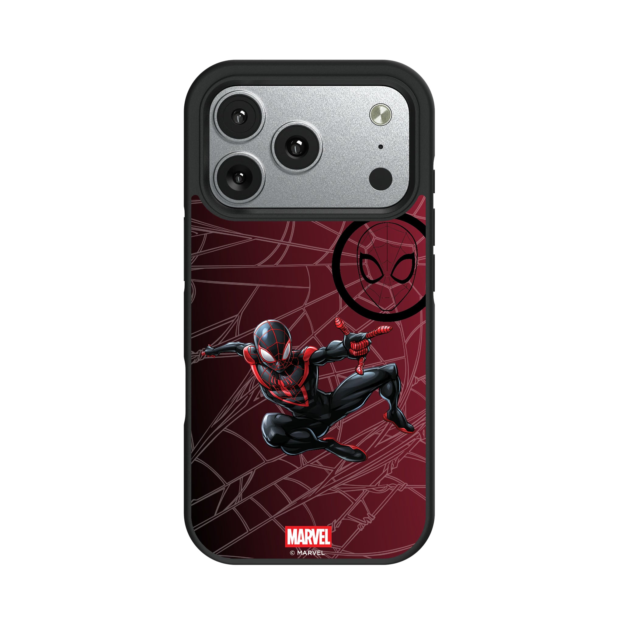 Marvel Miles Morales MechLine iPhone Bump Phone Case for Apple iPhone#Device_iPhone 17 Pro